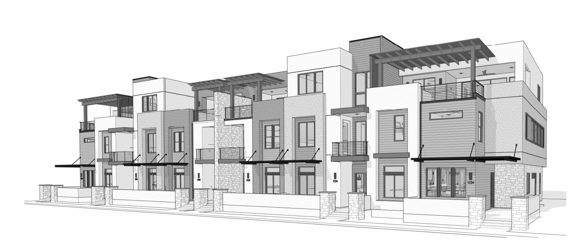 DESERT COLOR ATKINVILLE TOWNHOMES - Residential