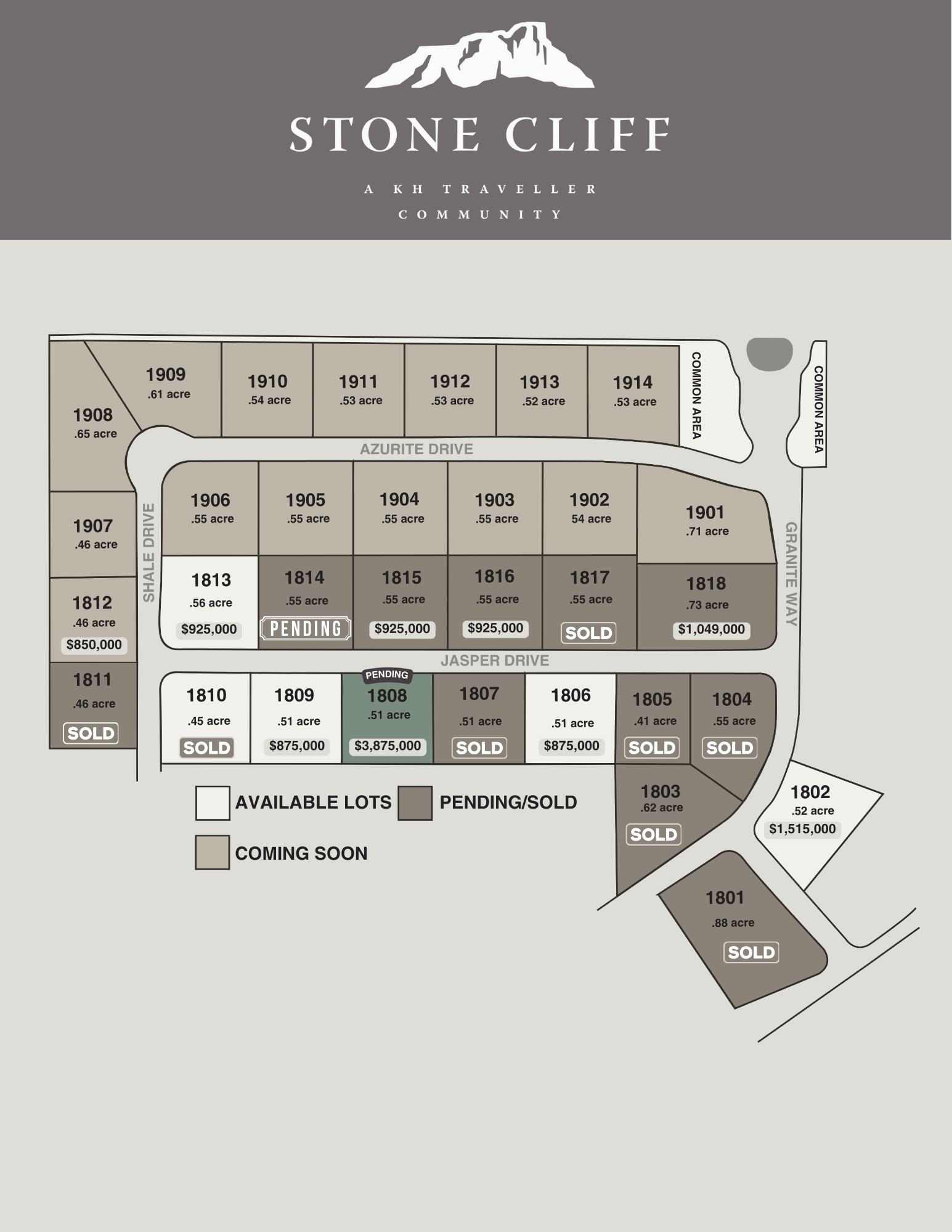 STONE CLIFF - Land
