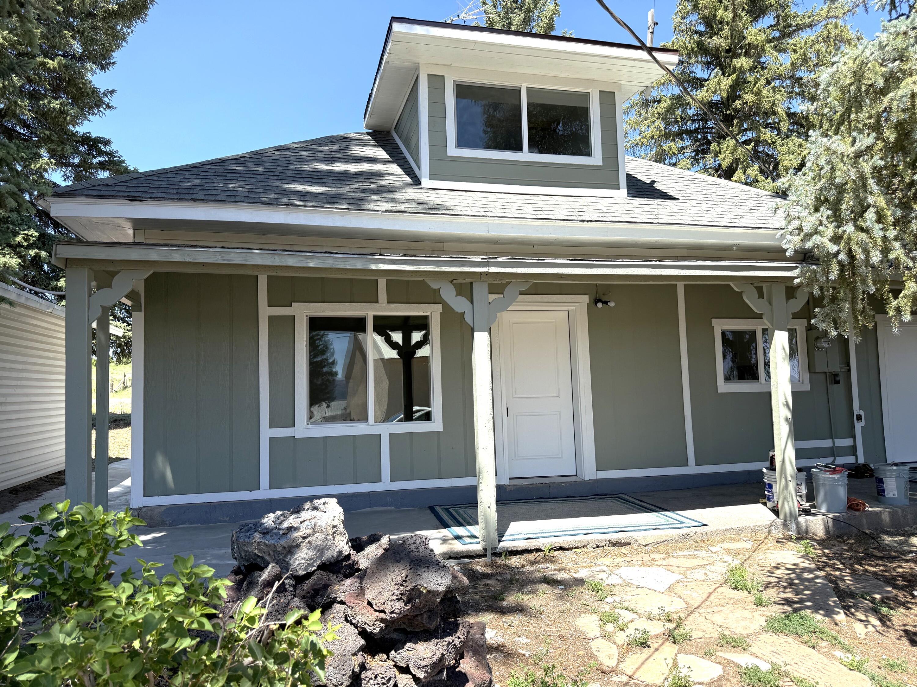 Relax in this RENOVATED home in Historic Hatch, UT on a corner lot surrounded by Mountain Views. Close to Bryce Canyon, Escalante, Kanab, Panguitch, Duck Creek and several National/State Parks. This home is turn-key ready w/ NEW electric, plumbing, flooring, carpet, fireplace, windows, Split Heating & Cooling, , Kitchen. Newer Roof. Step into the Living Room features an electric fireplace. Large Remodeled Kitchen that boasts stainless steel appliances, quartz counter tops, new cabinets. Take advantage of a Family Room that features a woodburning stove. Newly remodeled laundry conveniently located next to the Primary Bedroom. The fully renovated bathroom features shower over tub, upgraded toilet, new vanity w/ sink. 2 more bedrooms on the main floor. Upstairs is a Large Bedroom next to a sitting room/play room. Separate Heating & Cooling systems allow the occupant to control their own environment. Home has ample storage in partial basement with shelving. New Detached 2 Car Garage & for extra storage. Come and enjoy all that Southern Utah provides - fishing, skiing, hiking, off-roading,, & more. Great Vacation Home, 2nd Home, & AirBnB potential.