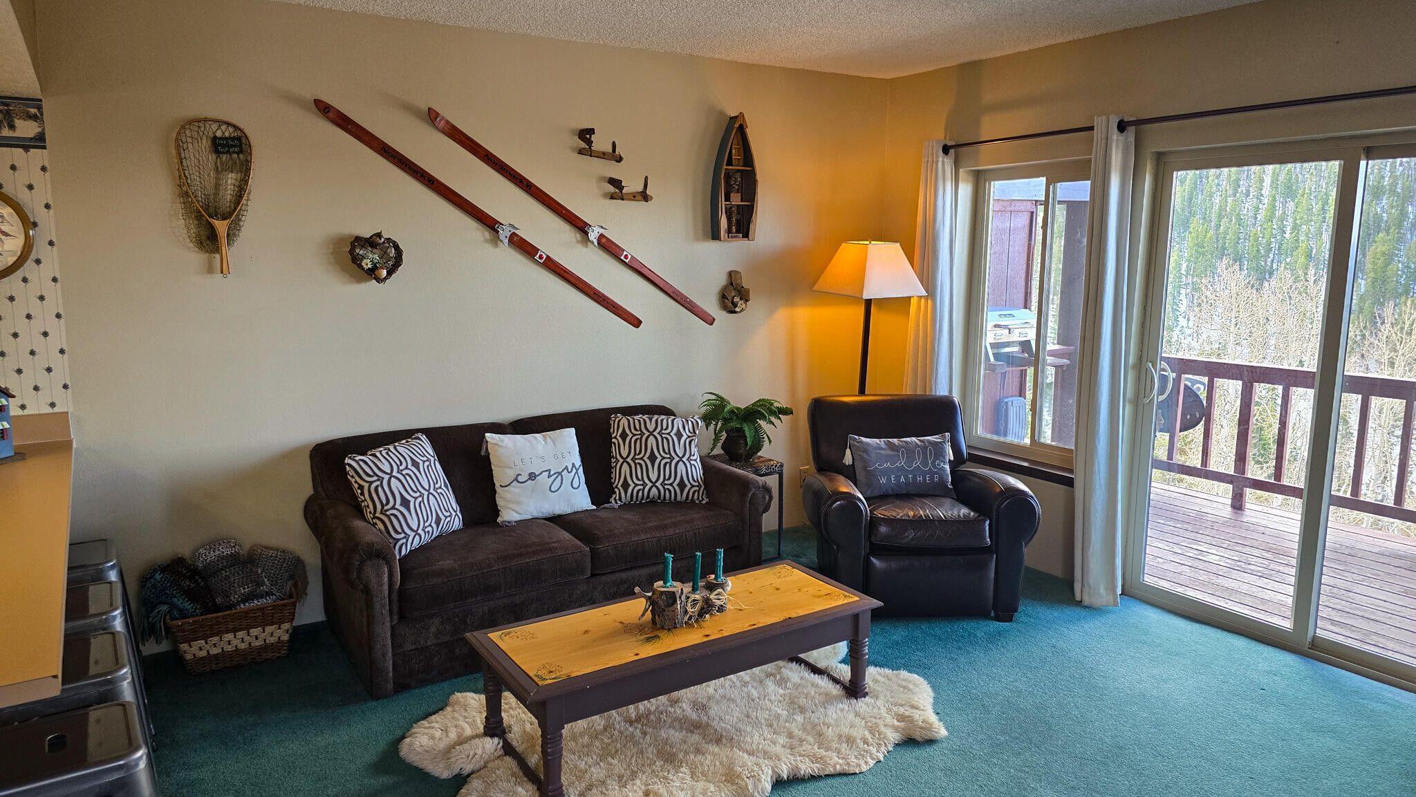 Experience mountain living at its finest with this beautiful ski-in/ski-out condo located in the Tushar Mountains. Nestled in a prime location with direct access to Eagle Point Resort's pristine slopes, this cozy retreat offers the ultimate convenience for winter enthusiasts and year-round adventurers alike. Enjoy stunning alpine views, a warm and inviting interior, perfect for relaxing after a day on the mountain. Whether you're seeking a weekend getaway, investment property, or a full-time mountain escape, this condo delivers unbeatable access to outdoor recreation and the charm of a welcoming mountain community. The HOA dues include the EMSSD quarterly billing per of $375 ($150 for water service, $115 for water system upgrade, & $110 road maintenance/snow removal).  The dues also include the $80 per unit per month internet fee.
