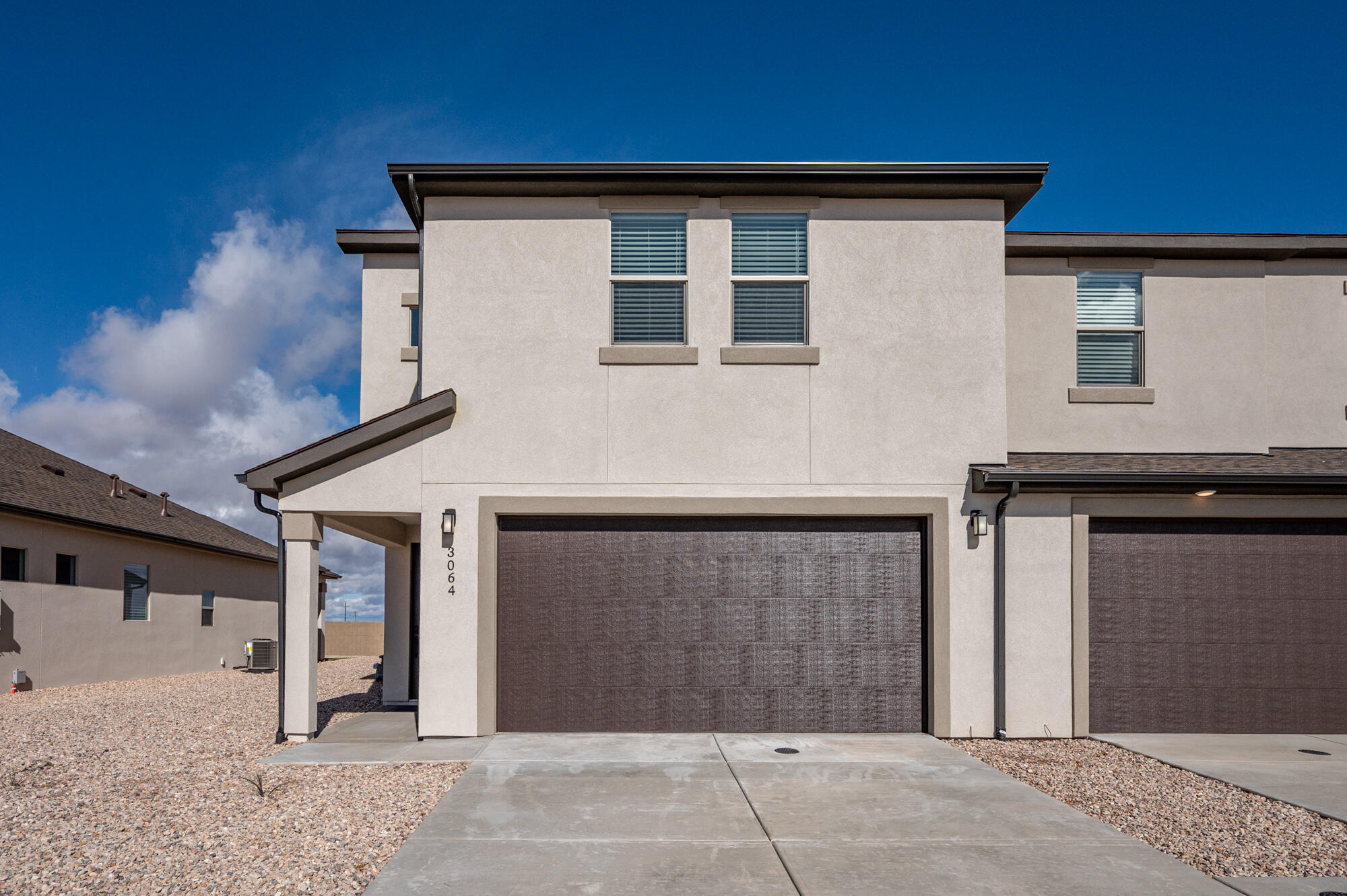 Brand-new construction offering 1,877 sq. ft. of thoughtfully designed living space with 4 bedrooms, 2.5 bathrooms, and a 2-car garage. The open layout includes a functional kitchen with a walk-in pantry, dining nook, and seamless flow into the main living area. Upstairs, a versatile loft provides additional flexible space. The primary suite features a walk-in closet and private bath. Enjoy outdoor living with a covered patio, full landscaping, and a block wall fence along the back for added privacy. A move-in-ready opportunity with modern finishes throughout.