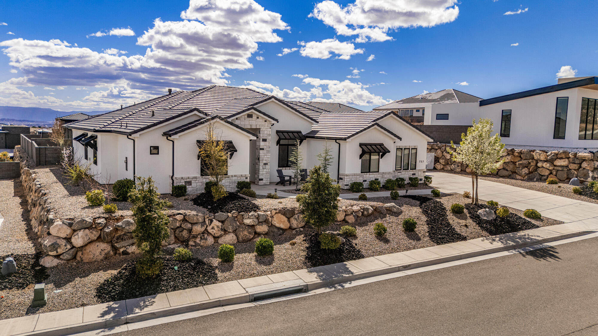 Discover your dream home in the most scenic part of Green Springs, offering breathtaking views of Pine Mountain and the surrounding high desert landscape. This meticulously crafted home boasts over 3,100 square feet of luxurious living space, featuring engineered hardwood floors, plantation shutters, quartz countertops, custom cabinetry, and a hidden pantry. Step outside to your private backyard oasis and soak in the natural beauty that surrounds you. Close to parks, shopping, golf courses, and miles of trails, this home offers the perfect blend of comfort, convenience, and outdoor adventure. Don't miss your chance to experience the ultimate in upscale living - schedule your showing today!