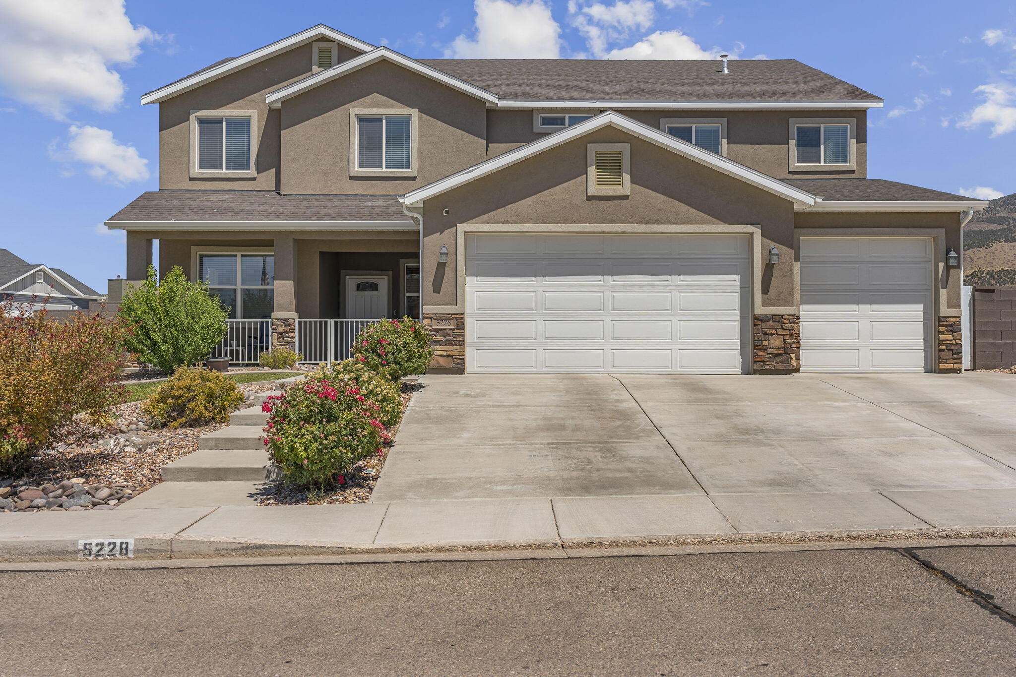 Welcome to this stunning custom-built two-story home in one of Enoch's most desirable neighborhoods! Situated on a spacious, fully landscaped lot, this home offers the perfect combination of space, comfort, and functionality for a large or growing family. The thoughtfully designed floor plan features a spacious primary suite, a Jack-and-Jill bathroom connecting two upstairs bedrooms, and an additional main-level bedroom with its own private en suite--ideal for guests or multi-generational living. The laundry room is conveniently located on the same level as most of the bedrooms, making everyday living even more efficient. The heart of the home is the open-concept kitchen and living area, perfect for gathering and entertaining. As you enter, you'll also find a versatile formal living or dining room along with a dedicated office, providing flexible spaces to fit your lifestyle.

Outside, enjoy the fully fenced backyard with RV gate access and plenty of room to play, entertain, or store your recreational vehicles.

Why wait to build? This better-than-new home already includes the landscaping, fencing, and custom features you've been looking for. Simply move in and add your own personal touches while avoiding the time, expense, and stress of new construction.