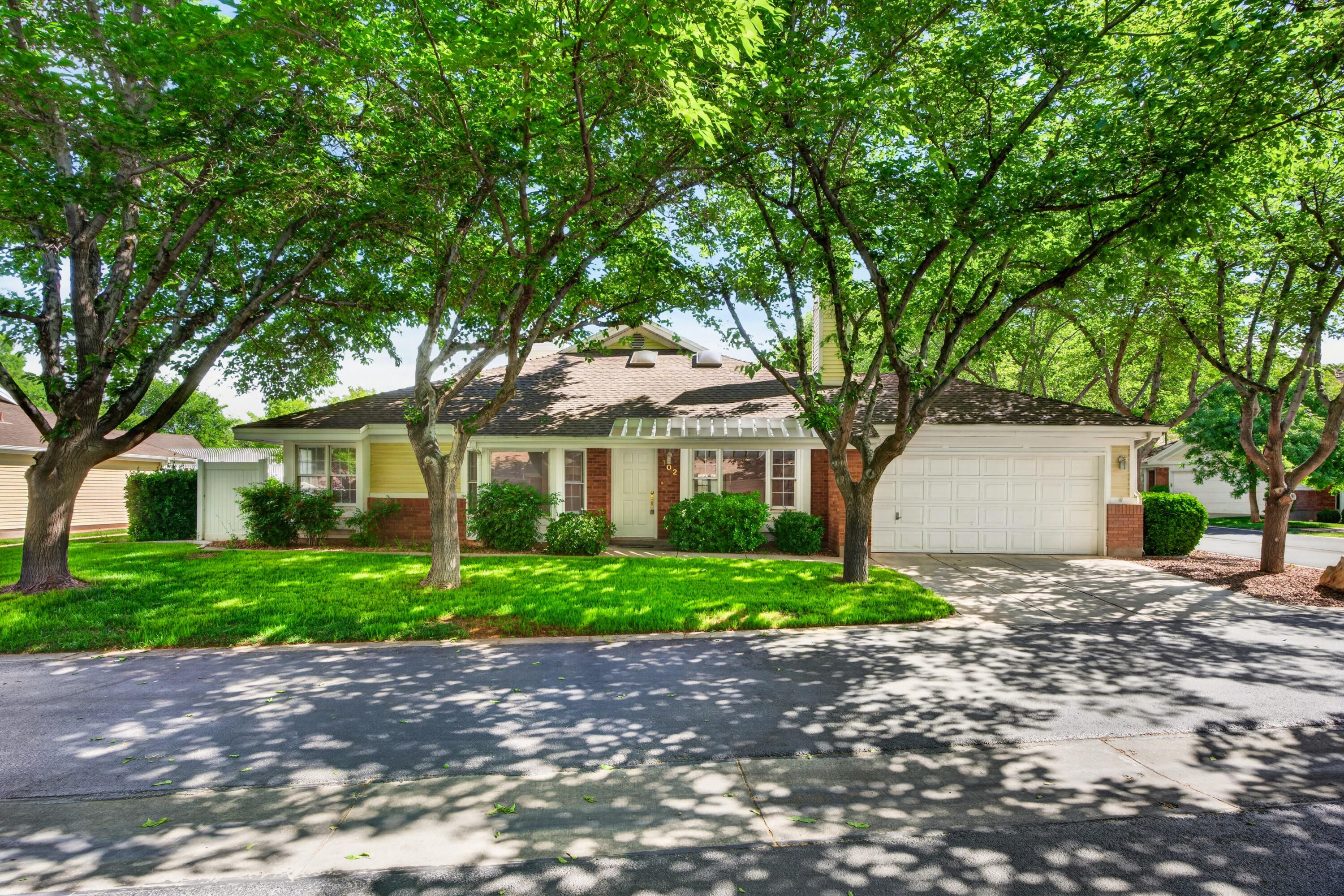 Charming 3-bedroom, 2-bathroom townhome located in the desirable Red Canyon Townhome Community. This well-maintained home offers a functional layout with comfortable living spaces and plenty of natural light throughout. The attached 2-car garage provides convenience and additional storage.

Nestled in a peaceful neighborhood surrounded by mature trees, this property offers a welcoming and serene atmosphere. Residents enjoy access and enjoyment to the community pool. 

Conveniently located near local amenities, shopping, and dining, this townhome combines comfort, convenience, and a great community setting.

Buyer to verify all listing information, including square footage, HOA details, fees, and transfer costs.