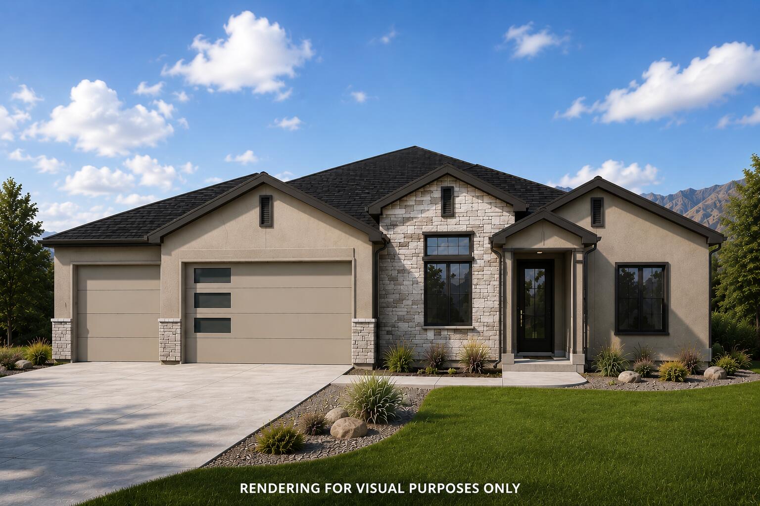 *Estimated completion by the end of July.* Welcome to the Willow floor plan by Alex Meisner Construction! This beautifully designed new construction home offers 4 bedrooms, 2 bathrooms, and a spacious 3-car garage, all situated on a generous 1/4 acre lot. Thoughtfully crafted with both style and functionality in mind, this home features vaulted ceilings that create an open, airy feel throughout the main living space. The kitchen offers a functional layout with a walk-in hideaway pantry, providing ample storage while keeping everything tucked neatly out of sight. The primary suite includes a luxurious walk-in shower, creating a private retreat within the home. Additional highlights include a convenient sink in the laundry room, spacious bedrooms, and quality finishes throughout Outside, enjoy front landscaping and the back fence wall already included, helping make this home move-in ready. Located in one of Cedar City's growing communities, the Willow floor plan combines modern comfort, thoughtful design, and quality craftsmanship all in one beautiful package.