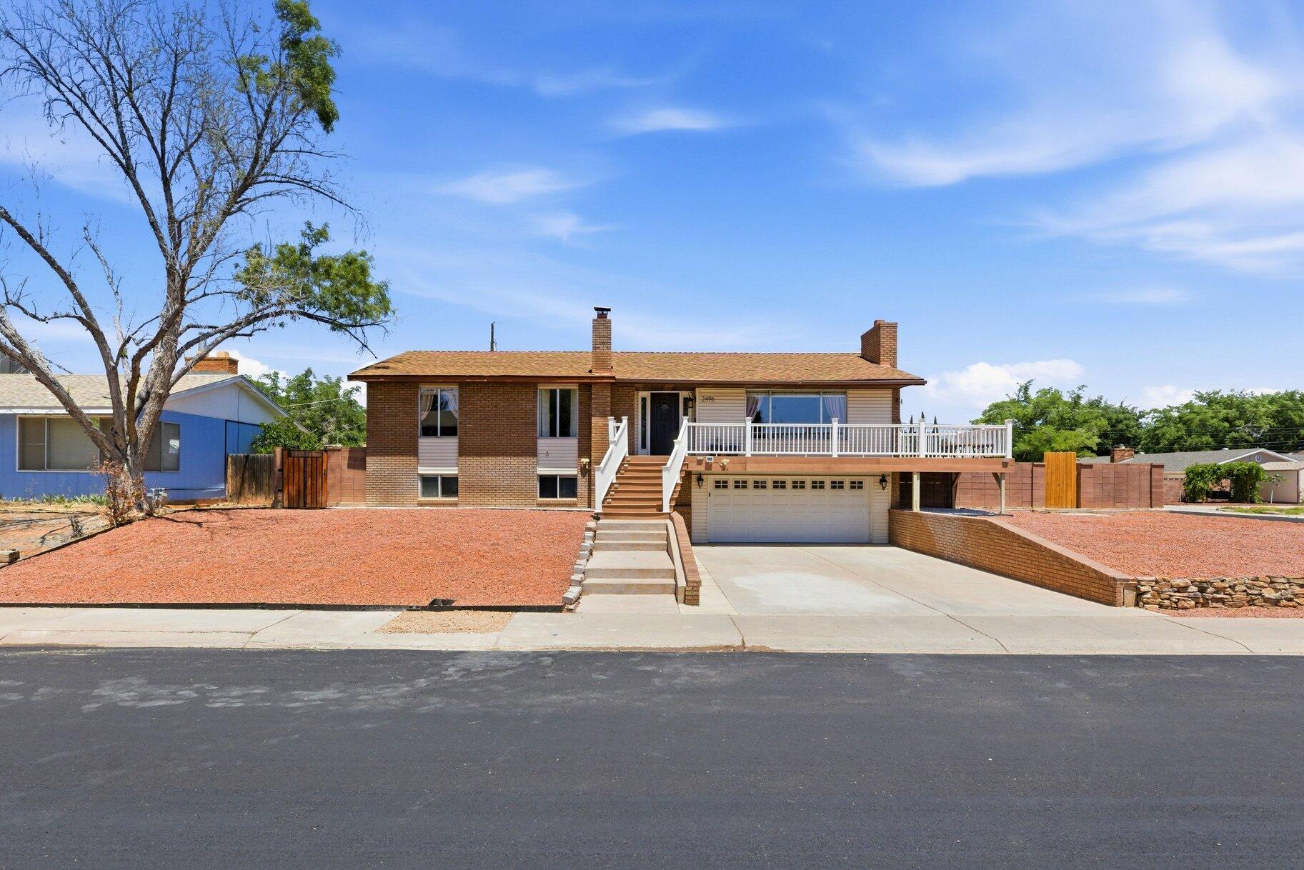 Hard to find 4 bed, 3 bath home on large corner lot in desirable Santa Clara, Utah--with RV parking! The fully-fenced property provides an expansive lawn and plenty of room for RVs, boats, and recreational vehicles, as well as a pool, pickleball court or anything else your heart may desire. The garden spot is ready for planting! The outdoor grilling area has a gazebo to provide comfortable outdoor living. The convenient electric solar-powered gate provides easy access to the backyard and added security. The large garage has room for storage and an area for a shop. The shed is also included.

Inside the well-maintained home, you will find new carpeting throughout and numerous recent upgrades, including a newer HVAC system (replaced within the past 3 years), newer toilets, a tankless gas water heater, a water softener, and reverse osmosis system. This beautiful home is move-in ready, and all appliances are included.