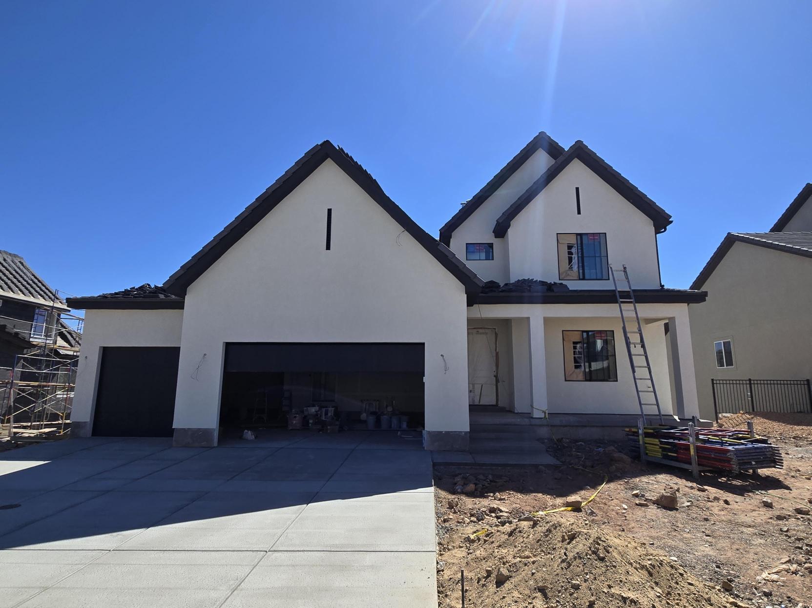 *WALKOUT BASEMENT* Discover your dream home at Fire Rock, a stunning new D.R Horton community in Hurricane, UT! Explore the ''Harmony'' floorplan featuring boosting upgrades and the best part? NO HOA. This inviting two-story home plus basement sits on a view lot and offers a spacious 4 bedrooms, an office, 2.5 bathrooms, and a 3-car garage. Perfect space for a growing family and plenty of room for toys. Ask me about our generous home warranty & special financing when using our in-house lender DHI Mortgage. Improving quality of life here with its prime location, Fire Rock is truly a gem. Don't miss out on the opportunity to make it your own.