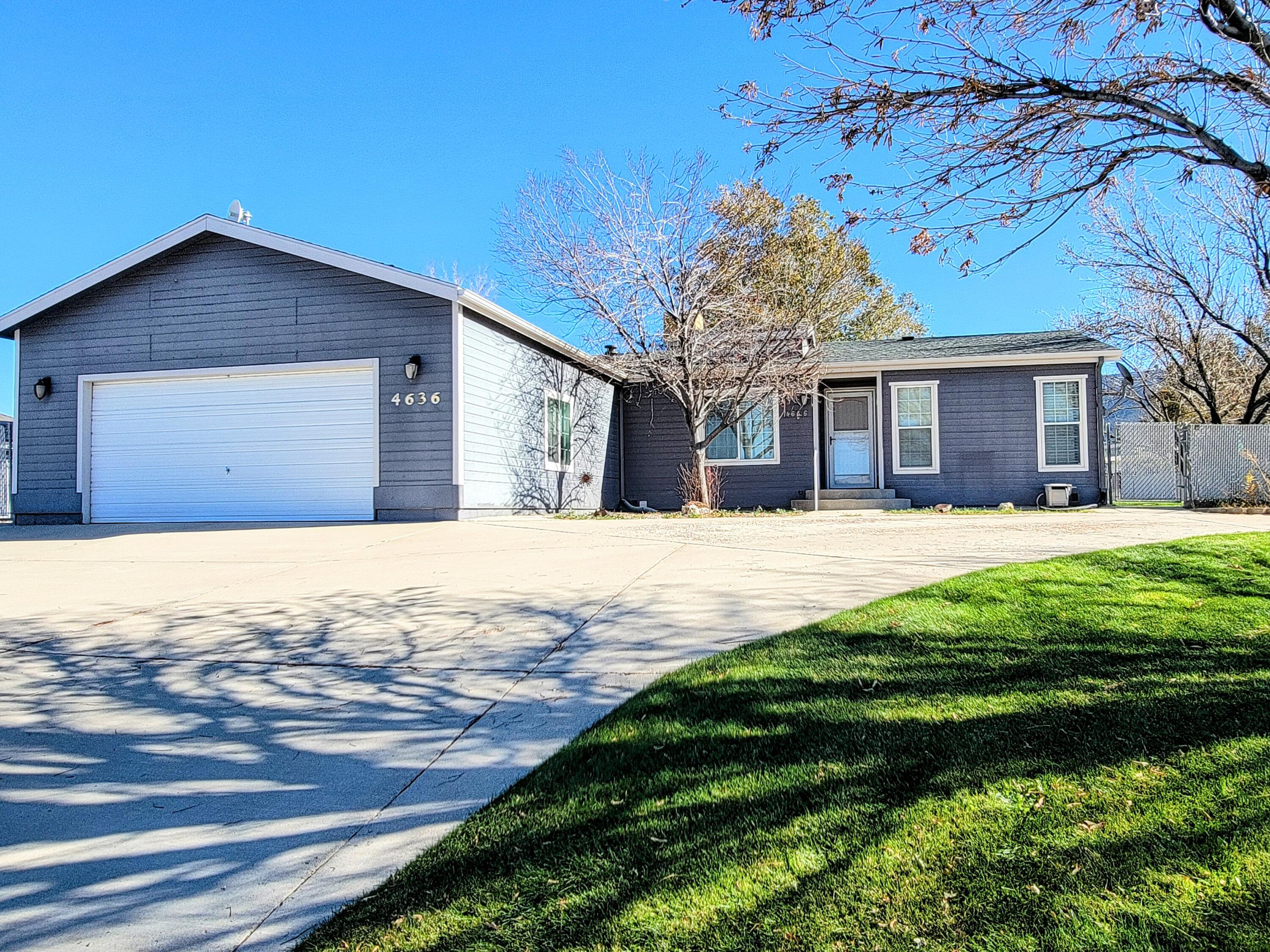 Welcome to this spacious 4 bedroom home, with a thoughtful and open flow floor plan! The yard features stunning views, large elevated .43 acre lot, mature trees, lots of parking, including multiple RV spots and access. With a 540 sqft shed, fully landscaped & sprinklers, You will LOVE the back yard & covered patio for relaxing, entertaining & kids playing! The home has had many upgrades: 14kw backup gas generator, new furnace & AC in 20', fridge, microwave in 24', dishwasher 25', upgraded vanity & walk-in shower in the primary bathroom 21', water softener, block walls & fencing, flooring in guest rooms, paint, kitchen cabinets/countertops & tile in 2015', roof approx 7 years ago, jetted tub in guest bathroom (est value 20k) & much more. Really a must see... Come see us soon, WELCOME HOME!!