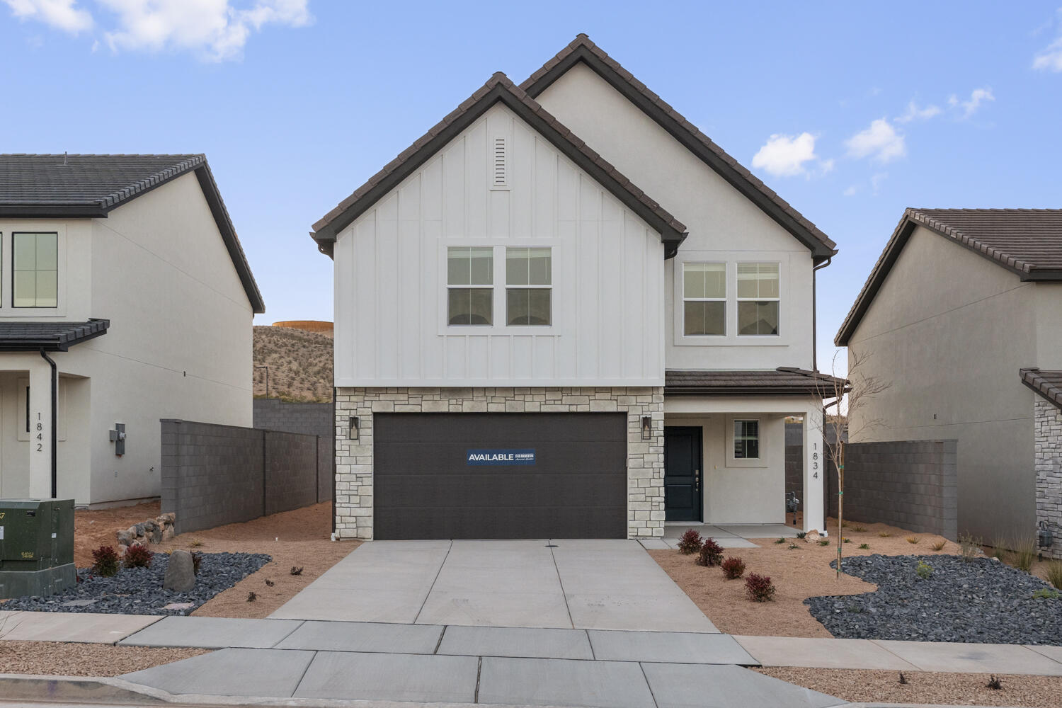 Welcome to the Coral Floor plan from D R Horton, America's Builder!  This home boasts 3 generous bedrooms with a Large Loft Space.  2.5 baths, with extended 2 car-garage for your southern Utah lifestyle toys! Located in desirable Long Valley with Dixie Power.  Ask about our amazing amenities, preferred lender incentives, home warranties, and smart-home package that adds value with every quality built D R Horton home.  incentives, home warranties, and smart-home package that adds value with every quality built D R Horton home.  
Ask about our preferred lender incentives and cash towards closing!  Pictures are of a model of similar floor plan, actual finishes, upgrades, or elevation may vary. Square footage is provided as a courtesy and based on building plans.  Please call/text Keri to schedule an appointment!