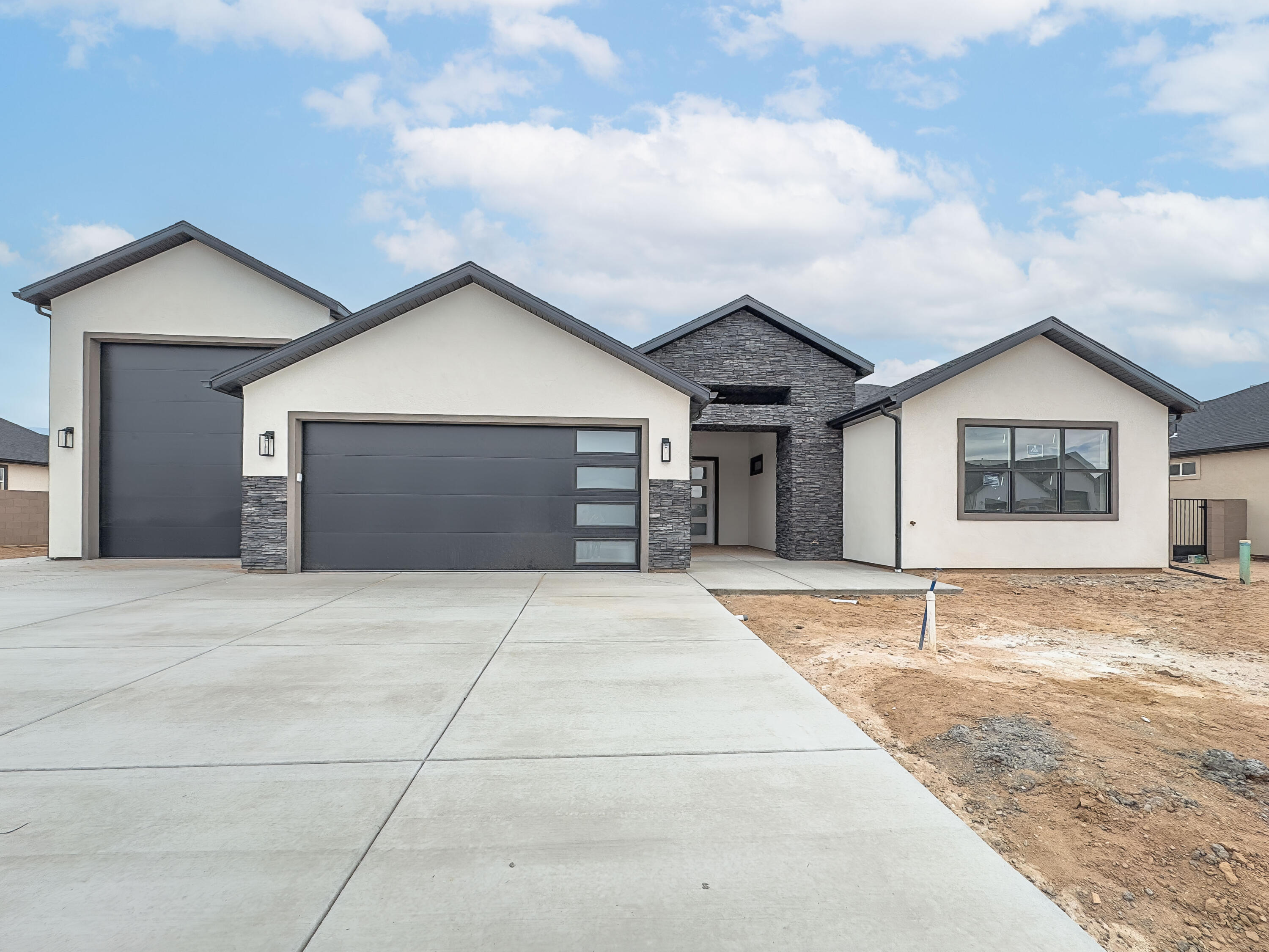 Welcome Home! Incredibly impressive floor plan! This 2,205 sq ft, 4 bed/3 bath single-story home features soaring 10-ft ceilings in the main gathering area, a secluded primary suite, true Jack-and-Jill bedrooms, and a sizable walk-in pantry. The showstopper: a massive 42-ft RV garage with a 12-ft wide by 14-ft tall garage door -- unmatched in new construction. Special financing incentives are available with preferred lender.