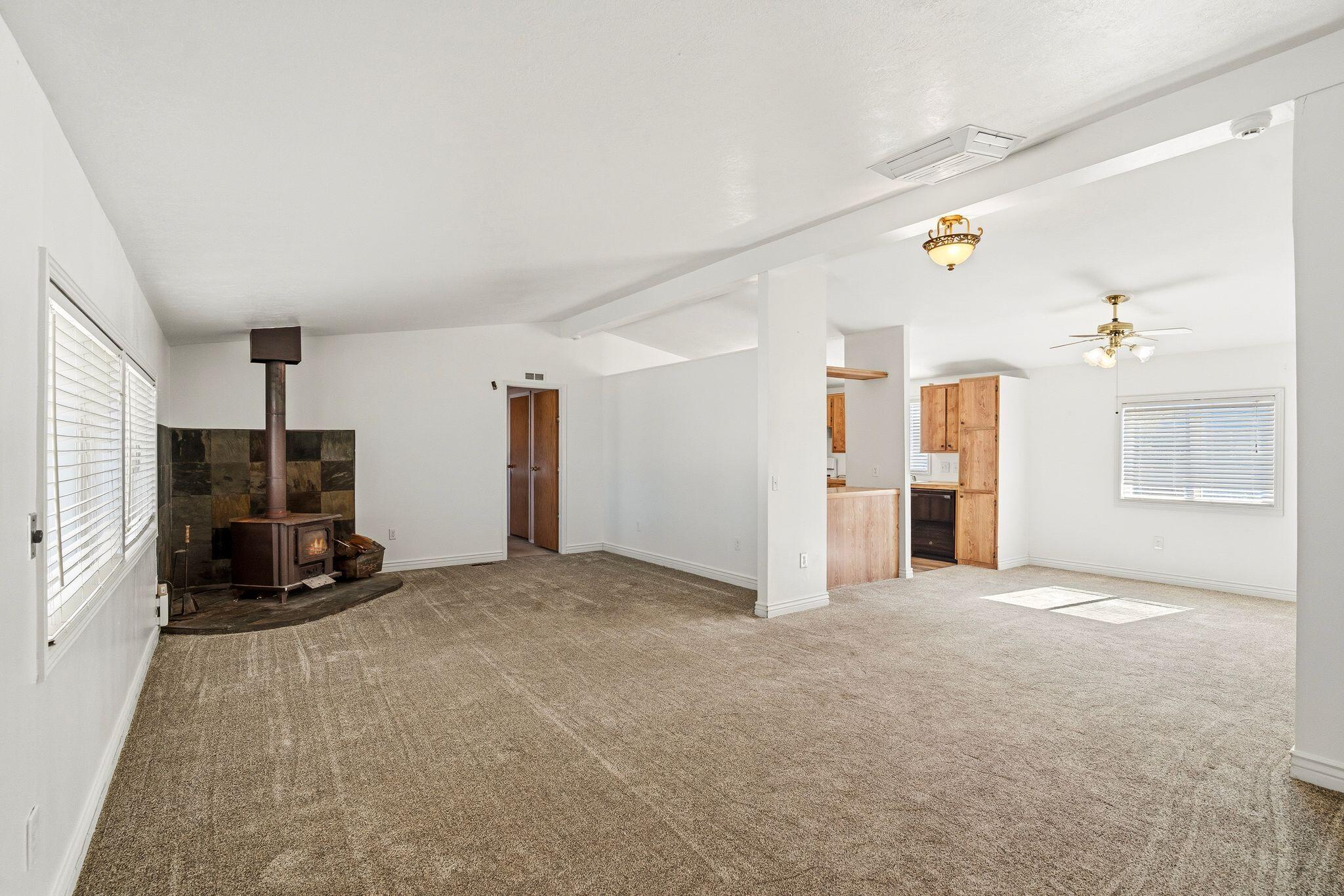 Opportunity, space, and a layout that just works. This 3 bed, 2 bath home offers an easy, functional flow with space to update and make it your own over time.

Enjoy covered front and back patios for year-round outdoor living, a large backyard with room to create, entertain, or simply relax, and ample parking--a valuable combination. Mature trees provide shade and natural beauty, along with an apple tree that adds charm and character to the outdoor space. A detached shed offers additional storage or potential workshop space, adding even more flexibility.