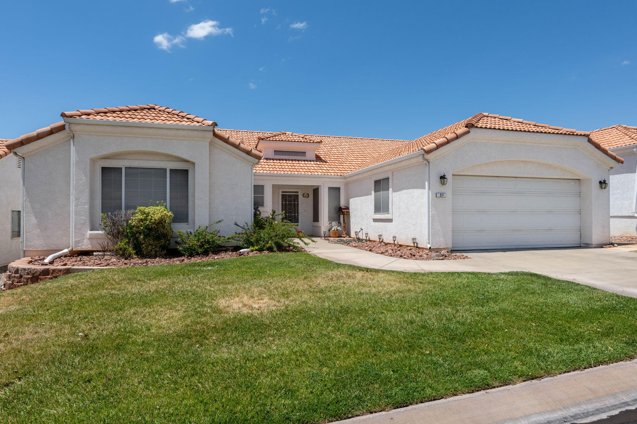 Welcome to Vista Del Sol ? Active 55+ Living in the Heart of St. George! 
This spacious 4-bedroom, 2-bathroom home is ideally situated in the highly desirable Vista Del Sol 55+ community, offering comfort, convenience, and an exceptional lifestyle. The home features custom shelving throughout, providing both style and functionality, while the kitchen is equipped with stainless steel appliances for a modern touch.