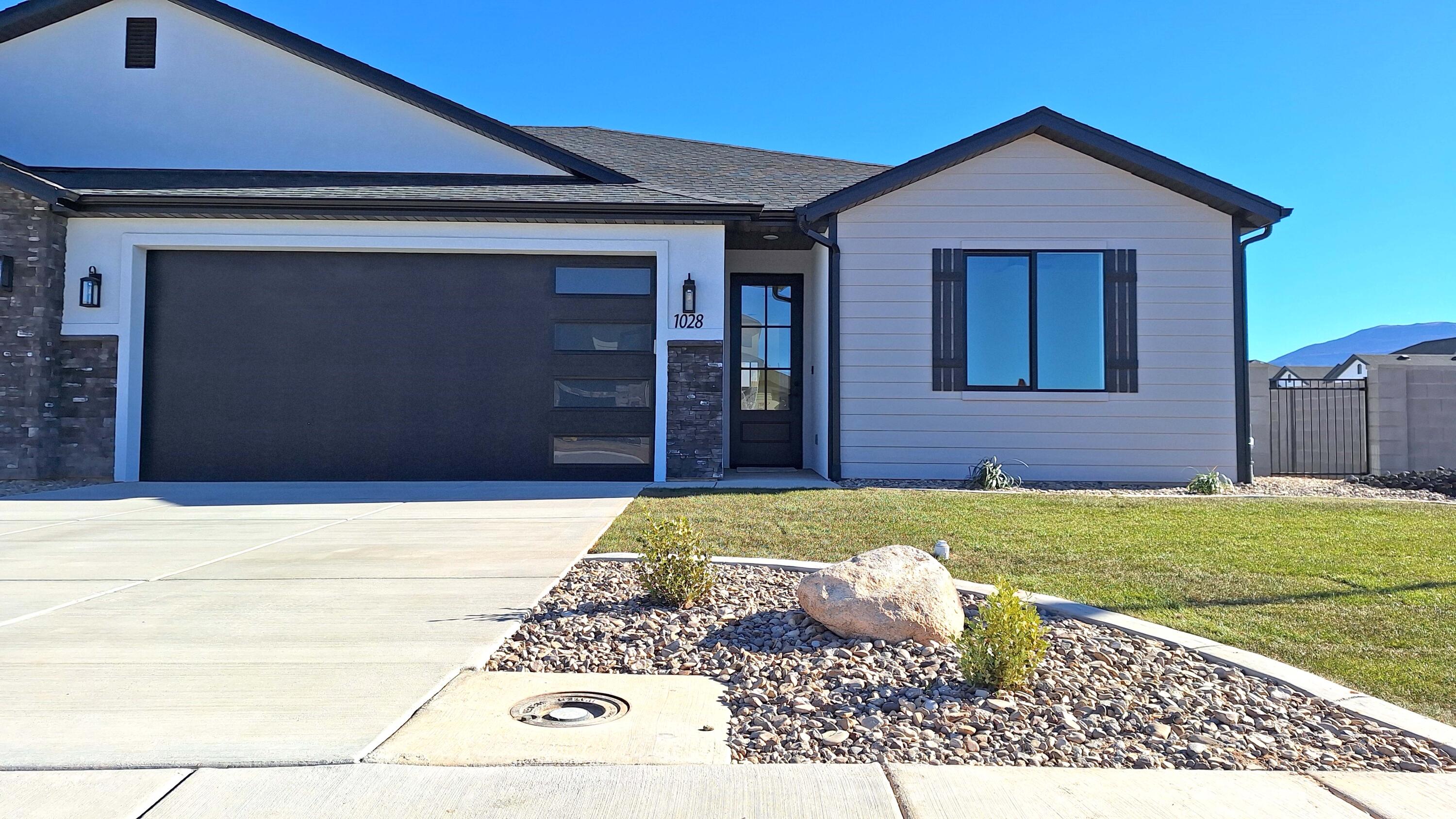 The newest twin home design on huge corner lot! Home is 1561 sq. ft., has the perfect layout with spacious rooms, perfect for young families, senior's downsizing or a second home. Premier's signature quality and upgrades included as always, such as 8' exterior doors w/ glass, spacious vaulted ceilings, 18' garage doors, upgraded master bath w/tile shower, 2 sinks, linen and huge master closet. Upgraded fixtures throughout, Large covered patio, big backyards complete with block walls and gate, front yard landscape included.This home sits on a corner lot so the front and back yards are slightly larger and no neighbor on one side.