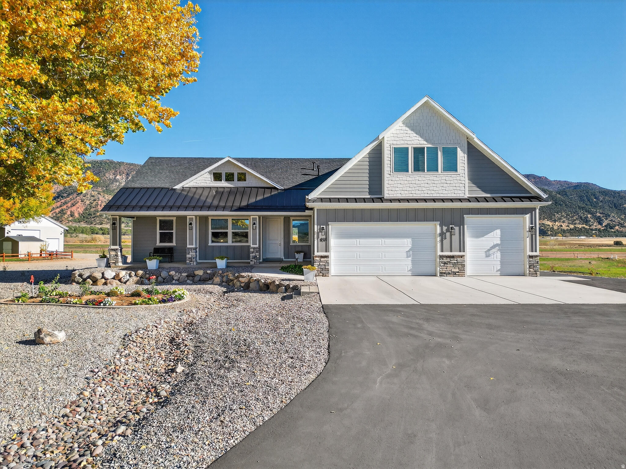 Discover the charm and comfort in this thoughtfully designed custom home nestled in a hidden gem community. Set on over an acre of picturesque land with stunning red rock vistas, this property offers the peace and privacy you've been seeking. The layout was designed for comfortable everyday living, ideal for families and empty nesters alike. An unfinished basement offers endless possibilities for additional bedrooms, recreation space, a home gym, or storage. Fully landscaped with even more room for a shop, garden, or animals. Just a short drive to national parks, world-class hiking, and Cedar City's or St. George's amenities-experience the best of rural living without sacrificing convenience.