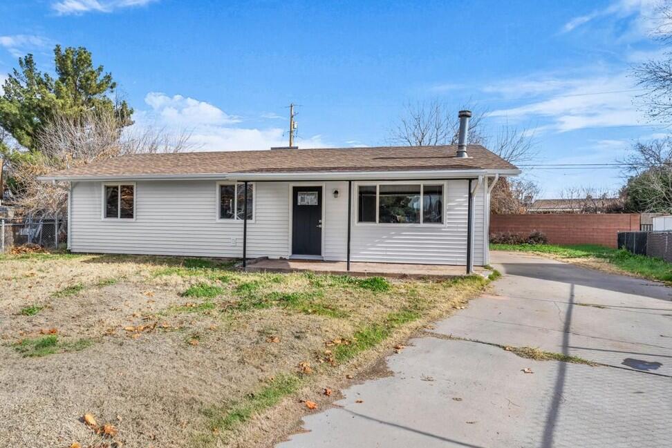 Short Sale - Subject to bank approval. This beautifully remodeled home offers the perfect combination of space, privacy, and convenience with the added benefit of no HOA. Situated on a large, fully fenced lot in a quiet cul-de-sac, the property features RV parking and ample room for a future ADU, garage, or additional outdoor amenities--a rare find at this price point. Recent updates throughout the home include new flooring, cabinetry, paint, and appliances, creating a fresh, clean, and move-in-ready feel. The refrigerator and washer/dryer are included for additional convenience. Enjoy excellent access to I-15 and close proximity to major shopping, restaurants, parks, and the Washington Rec Center--putting everyday essentials and recreation just minutes away. Buyer/buyer's agent to verify all information.