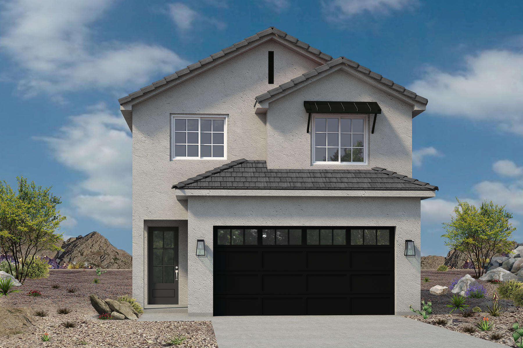 Welcome to our newest community, Crimson Trails! This move-in ready 1,824 sq. ft. home features 4 bedrooms, 2.5 bathrooms, and a 2-car garage. Inside, you'll find stainless steel appliances, upgraded wood cabinets, quartz kitchen countertops, upgraded flooring, and full landscaping already included. Buyers may also qualify for just 3.5% down when using our preferred lender, Patriot Mortgage. Don't miss your chance to own in our newest community--come check out Crimson Trails today!