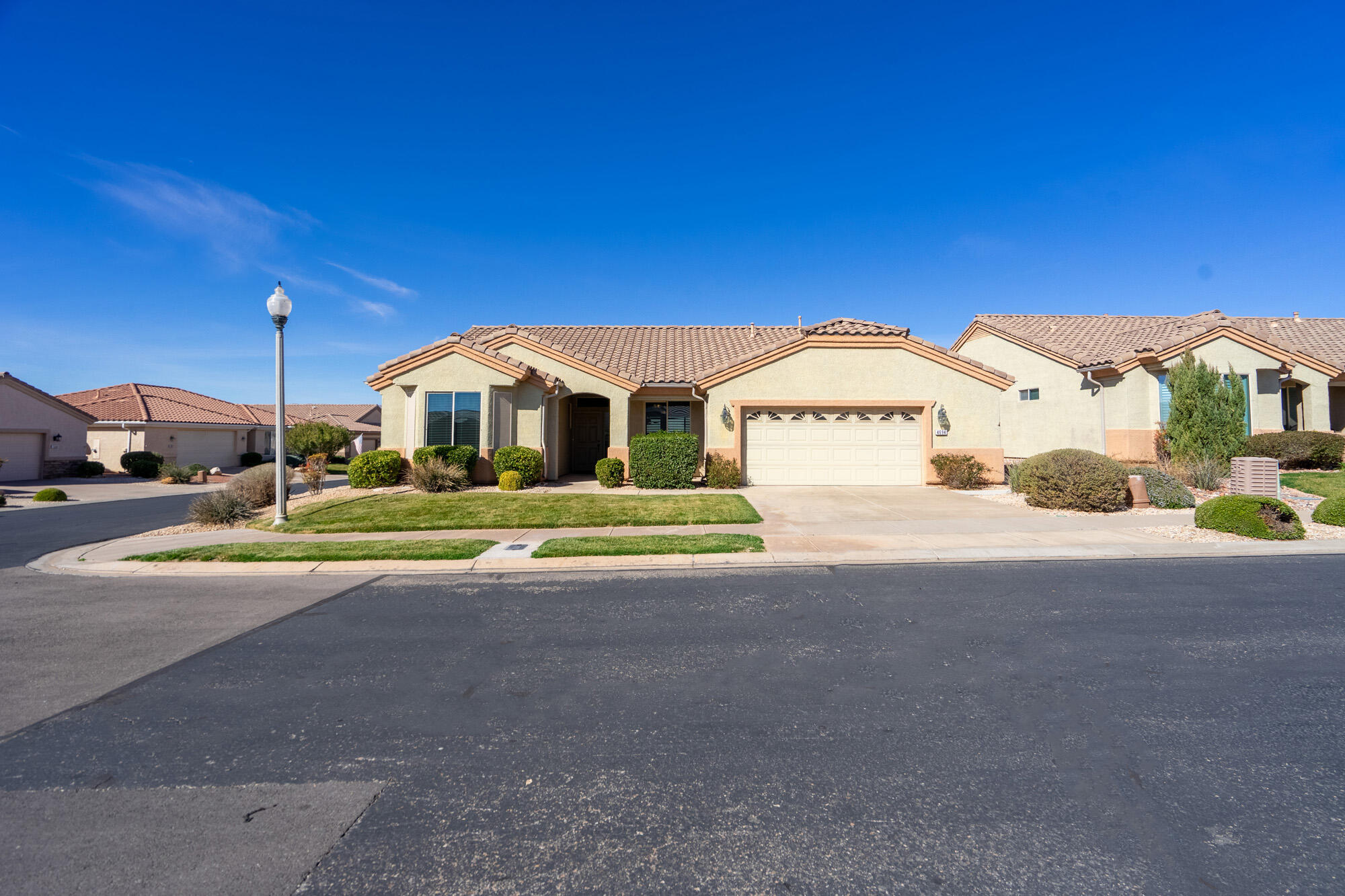 55+ Active Community. Windsong model w/larger CASITA with mini-split. 3 bedrooms & 3 bathrooms. 2.5 car garage. Granite counters & backsplash. Stainless steel appliances & double ovens. Tile and LVP flooring. Instantaneous hot water loop & r/o water system. Closet organizers, separate garden tub & shower in master bathroom. Expanded covered patio and fully fenced back yard.