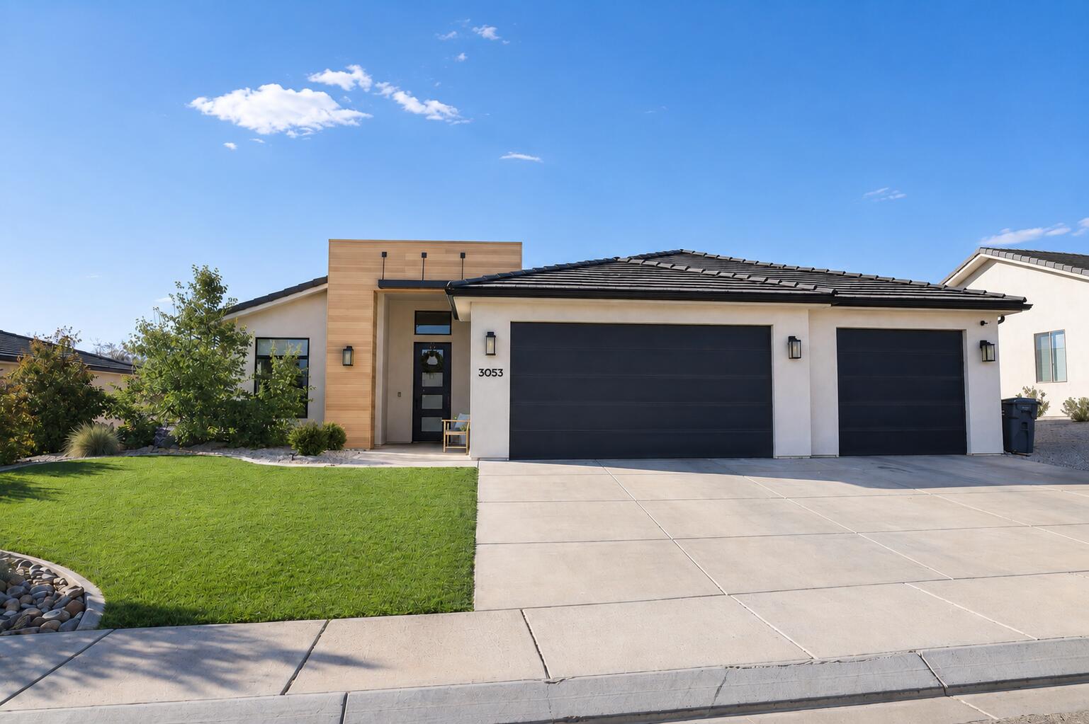 Welcome to Saint George living at its finest! This beautifully designed home in the highly desirable Desert Canyons area offers the perfect blend of modern style, functionality, and Southern Utah comfort. Built in 2022, this 3 bedroom, 3 bathroom home features over 1,900 square feet of thoughtfully designed living space with an open-concept layout, abundant natural light, and high-end finishes throughout.
The spacious kitchen flows seamlessly into the main living and dining areas, creating the perfect setup for entertaining or relaxing at home. The primary suite offers a private retreat with a beautifully appointed bathroom and generous closet space, while the additional bedrooms provide flexibility for guests, a home office, or growing families.
Situated on a quiet street with incredible curb appeal, this property also features a low-maintenance yard, ample garage space, and close proximity to top-rated schools, golf, hiking and biking trails, shopping, dining, and everything Southern Utah has to offer. Conveniently located just minutes from both Desert Color and Sand Hollow State Park, as well as downtown St. George, this home offers quick and easy access to both the highway and freeway--making it ideal for recreation, commuting, or enjoying all that Southern Utah has to offer.
Whether you're looking for a full-time residence, second home, or investment property, this home checks all the boxes. Don't miss the opportunity to own a newer home in one of St. George's most sought-after areas! Home is occupied but easy to show. Call Agent for showings. Please give notice if possible.