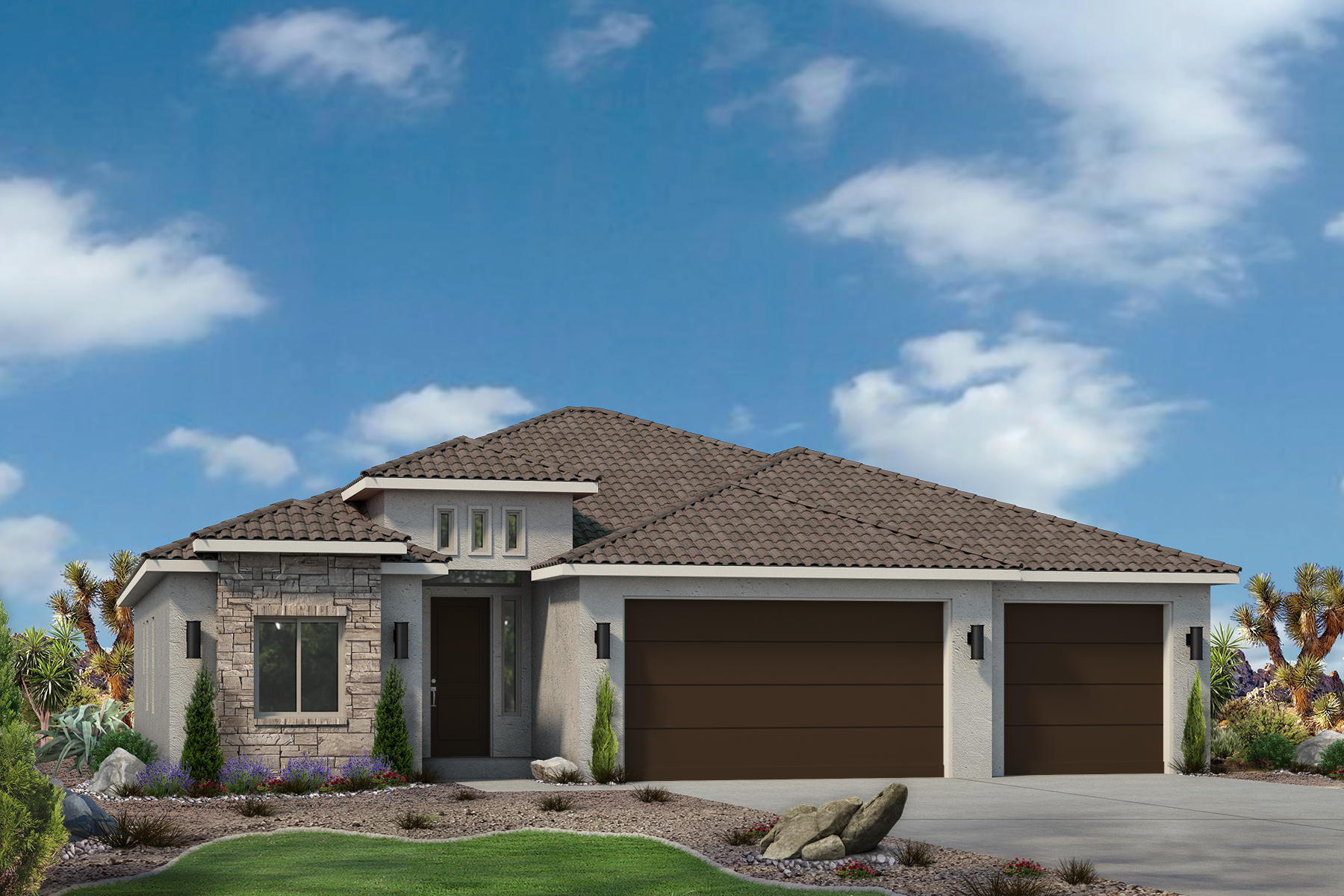 Welcome to this beautiful 1,872 sqft. home in Sedero, where comfort meets adventure! Featuring 4 bedrooms, 2 bathrooms, and a spacious 3-car garage, this home includes painted and wood cabinets, granite kitchen countertops, Provenza waterproof flooring, full landscaping, and more. Located just minutes from Sand Hollow State Park and miles of ATV trails, Sedero is the perfect community for those who love the outdoors. Don't miss your chance to own this incredible home--contact us today for more information!