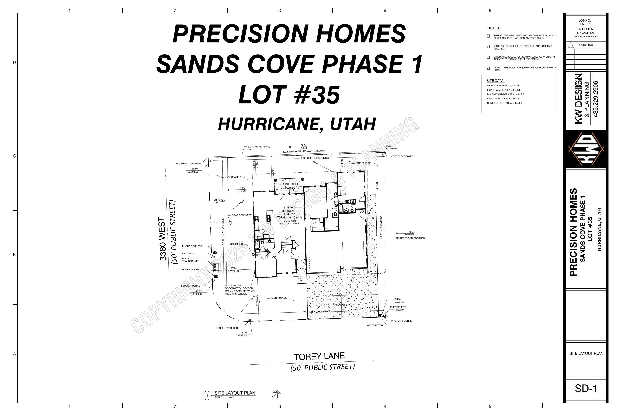 SANDS COVE - Residential