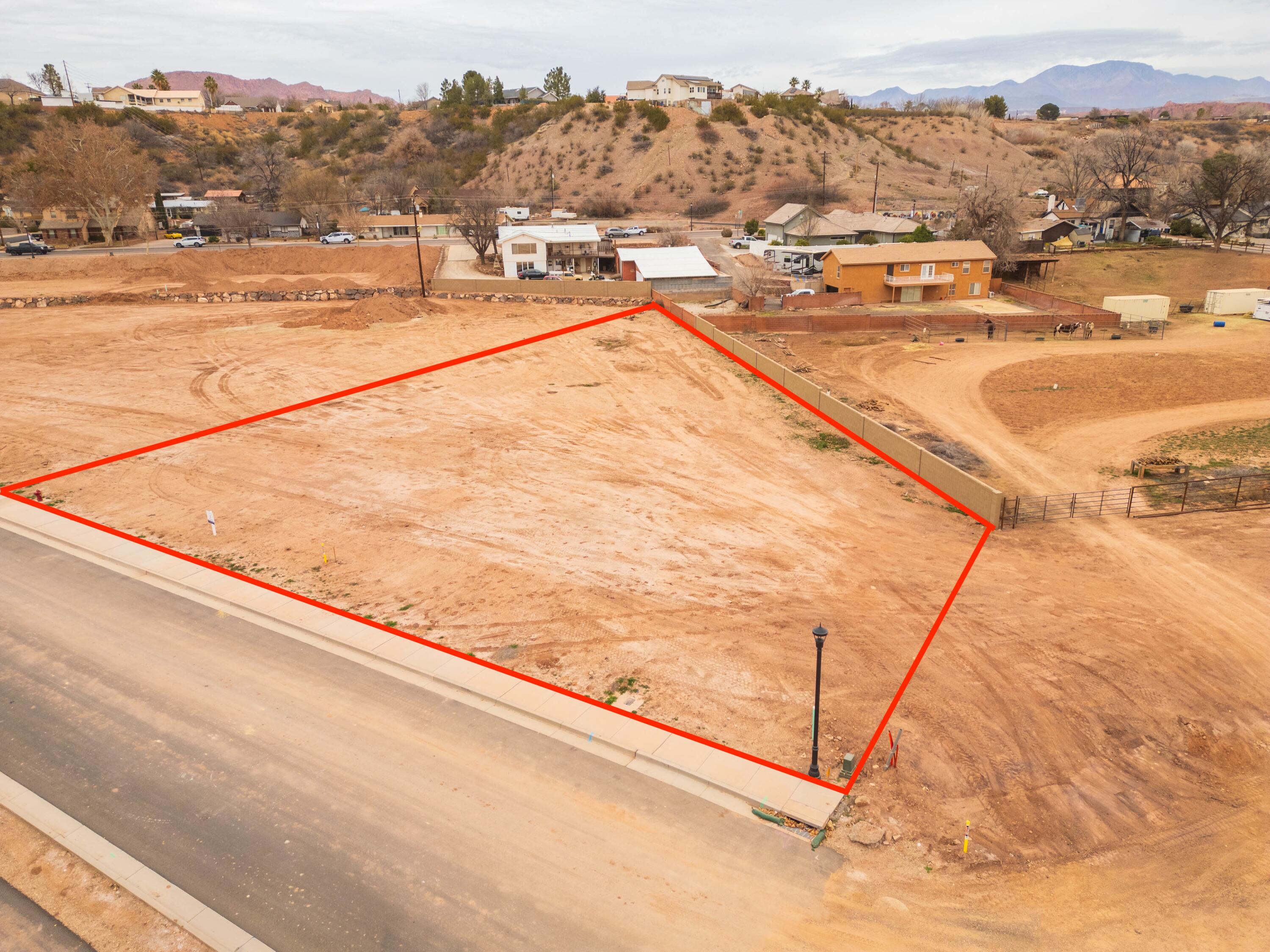 Rare opportunity to own a horse-friendly lot in Santa Clara (minutes from St George). Two lots available, .67 and .51 acres. Enjoy morning rides on the riding trails in the South Hills, and quiet surroundings with close proximity to Snow Canyon State Park, Black Desert Golf Course and Tuacahn's Broadway in the Canyon. Zoned Residential, Agriculture. Additional water is available through Santa Clara City. No HOA. Space for corrals, an oversized garage, or a pool. Permit ready. Bring your preferred builder.