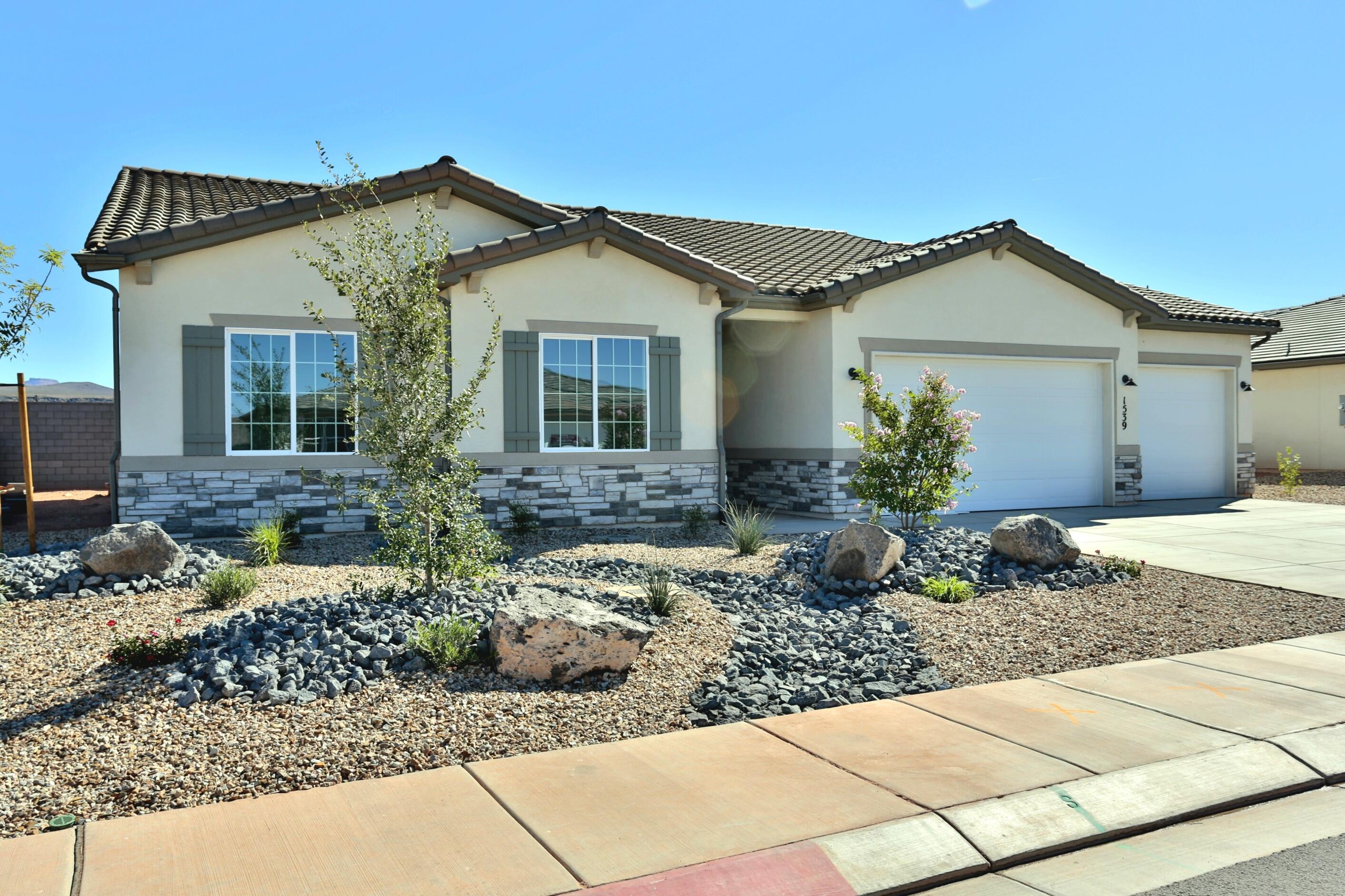 NEW Construction! Builder offering Special Financing when using preferred lender. The ranch-style Daniel II home greets guests with a charming, covered entry. Inside, you'll find a spacious great room with a fireplace and a gourmet kitchen, complete with walk-in pantry, center island and nook. An elegant primary suite featuring an immense walk-in closet and attached bath is separated from three additional bedrooms for privacy. A 4-car tandem garage is included for your toys. Buyer to verify all information.