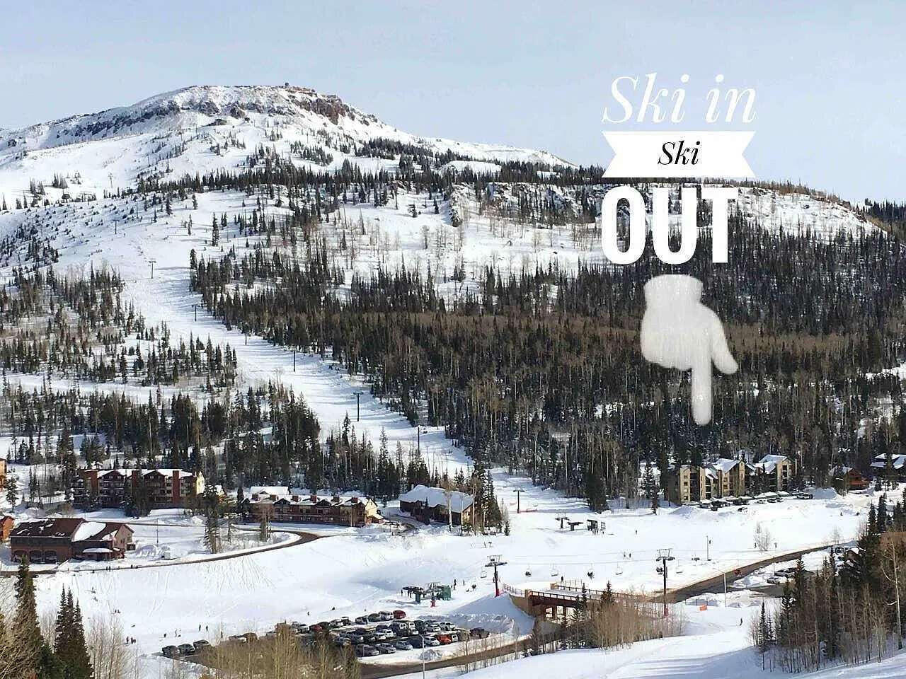 A completely remodeled 1 Bedroom/1 Bath unit with rare ski-in/ski-out access in Brian Head. Skiing, biking & hiking is all at your doorstep. It is fully furnished with a queen bed that includes WiFi and a 50' Roku TV. The kitchen is updated, modern and an L-shaped counter. It is fully stocked and all cooking supplies will be left for the new owner. This unit is on the 2nd floor and not at the base of the building which sits on a concrete slab. Base units here are very difficult and expensive to heat. This condo building is extremely pet friendly. There is a front balcony and a back deck. Deck, slider, siding, front door and window is all new. Condo is ready for personal use or for vacation rentals. Vacation rentals are popular with rare ski in/ski out access and buildings that allow pets.