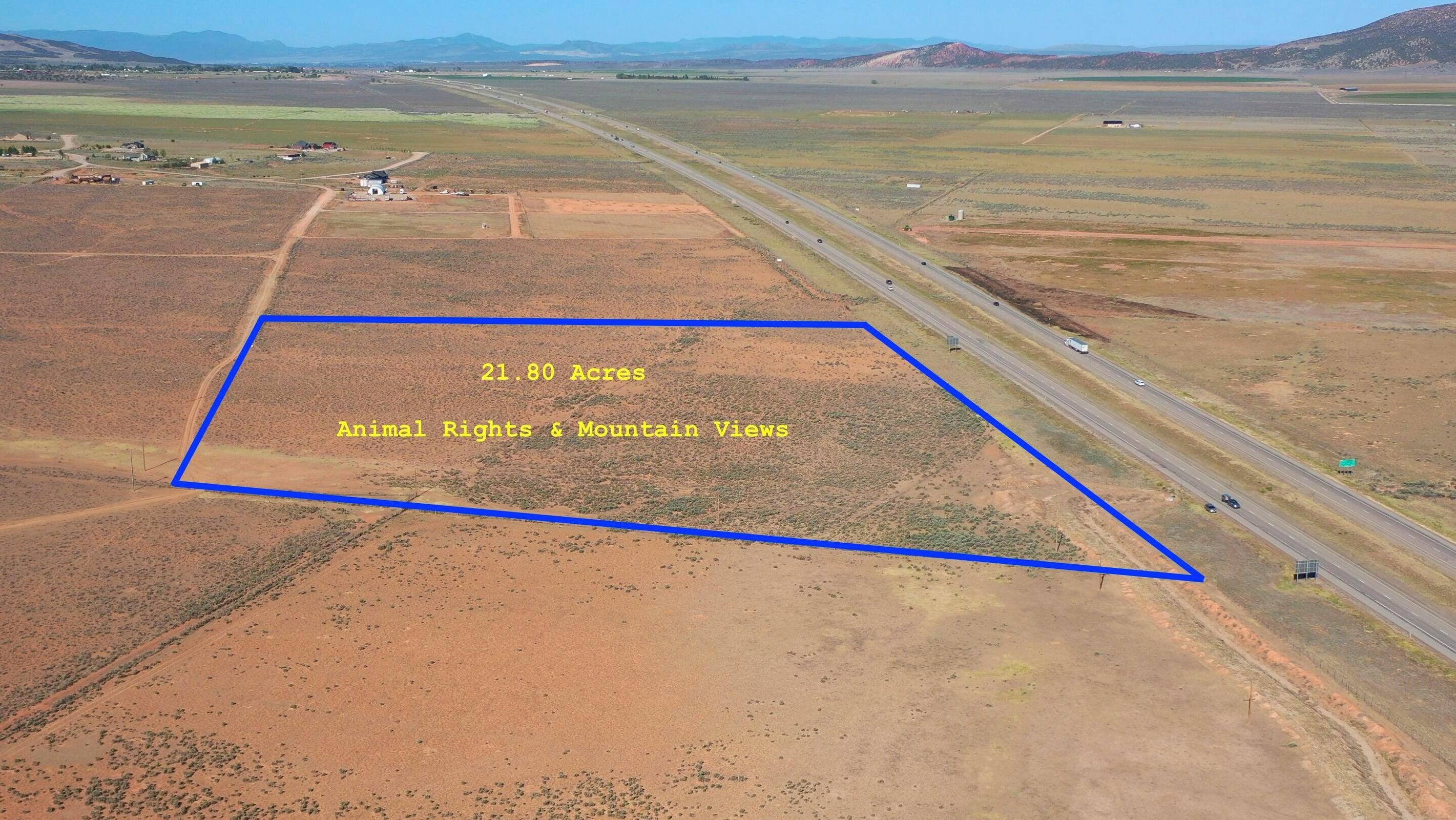 Don't miss out on this very well priced 20 plus acreage!! Great area with mountain views in every direction. You will have privacy with no close neighbors. Enjoy the wildlife around you. Horses are allowed so perfect for a mini ranch. If you enjoy the outdoors you can take advantage of being 20 minutes to Brian Head ski resort for skiing in the Winter. Hike & bike in the Summer This property puts you close to Bryce Canyon, Zion & Cedar Breaks Parks. You can go fishing in any direction. Cedar City is just minutes away. You will have many opportunities to make this property your own.