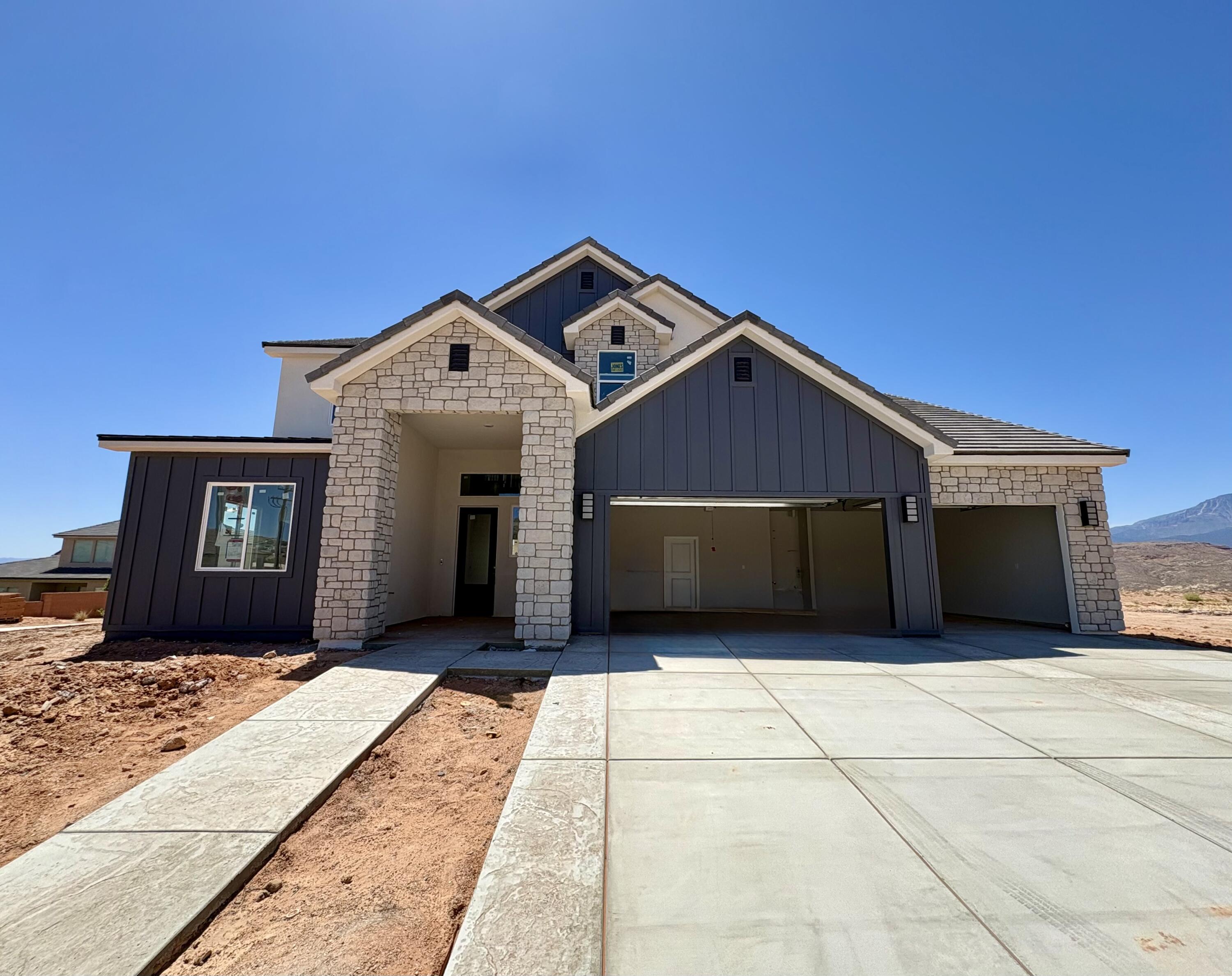 S&S Homes at Paraiso! Check out this 3,014 sq ft home with 4 bedrooms plus den or 5 bedrooms, 2nd floor family room, 2.5 baths and 3 car garage. Featuring 8' glass front door, 2 story entry, fireplace with brickstone to the ceiling, soft close cabinets throughout, pull out trash in kitchen island, granite and quartz countertops, tiled tubs and showers, satin nickel plumbing fixtures, covered front porch, front and backyard landscaping too! Come by and check out the S&S Homes' difference! Call or text to setup a time to view this home!