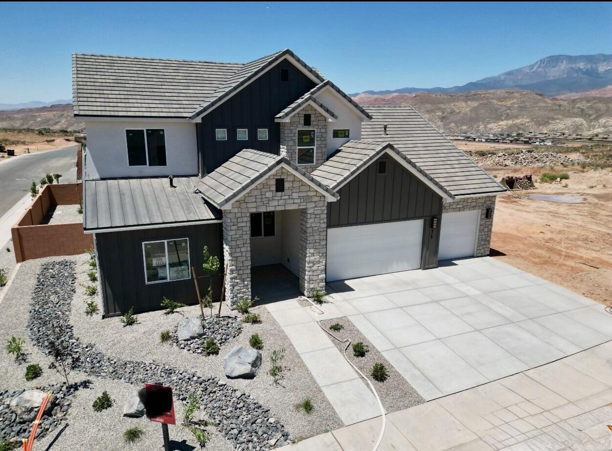 S&S Homes at Paraiso! Check out this 3,014 sq ft home with 4 bedrooms plus den or 5 bedrooms, 2nd floor family room, 2.5 baths and 3 car garage. Featuring 8' glass front door, 2 story entry, fireplace with brickstone to the ceiling, soft close cabinets throughout, pull out trash in kitchen island, granite and quartz countertops, tiled tubs and showers, satin nickel plumbing fixtures, covered front porch, front and backyard landscaping too! Come by and check out the S&S Homes' difference! Call or text to setup a time to view this home!
