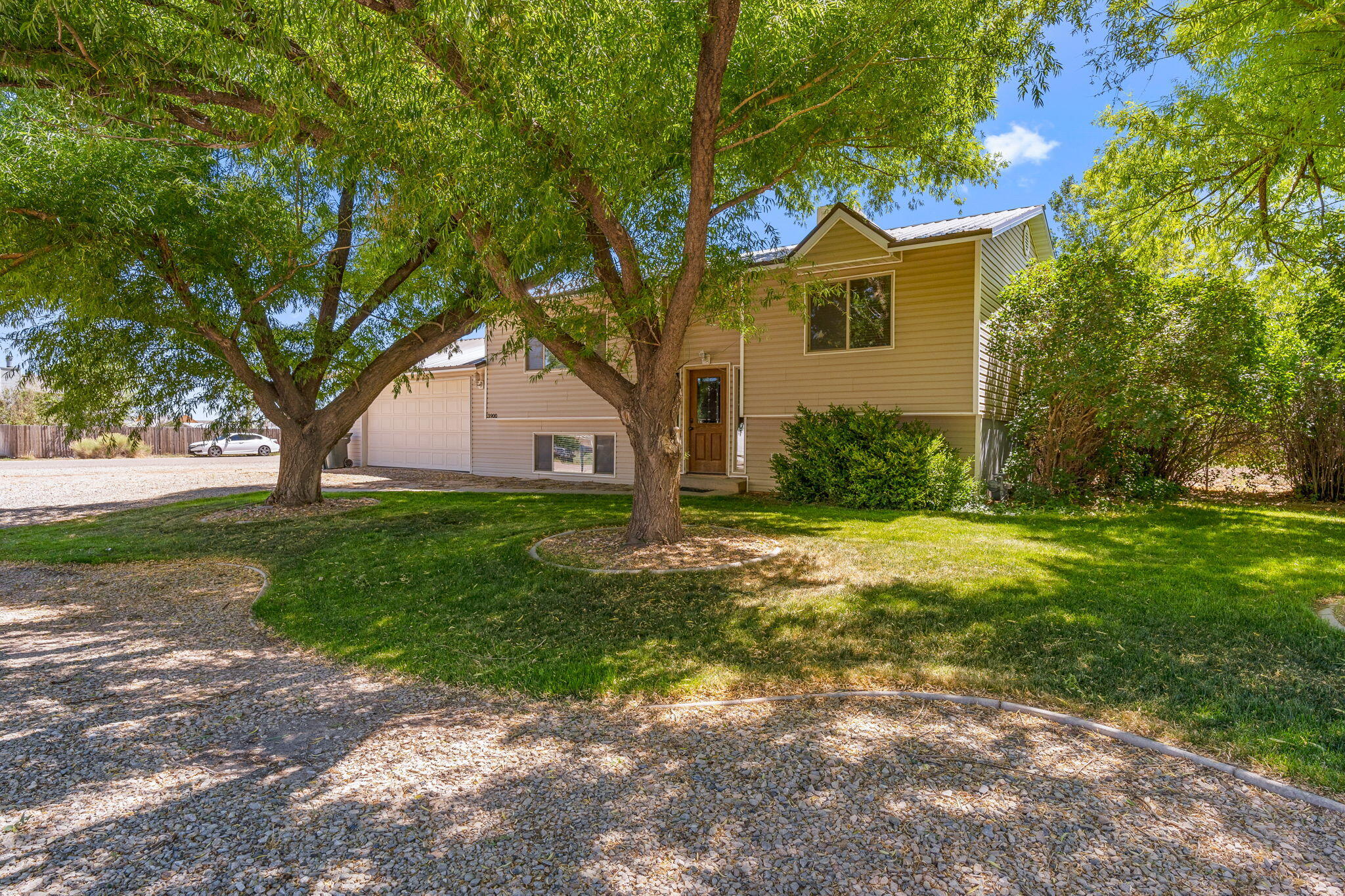 Recently renovated and move-in ready, this spacious split-level home sits on a generous 0.72-acre lot, offering room to live, work, and play. Inside you'll find updated finishes and a comfortable layout designed for everyday living. A standout feature is the impressive 30' x 40' shop complete with its own bathroom and a finished front room, creating endless possibilities. Use it as a home office, workshop, salon, studio, home business, or explore the potential for an ADU (buyer to verify). With ample parking, plenty of outdoor space, and the flexibility to fit your lifestyle, this unique property is a rare opportunity you won't want to miss!