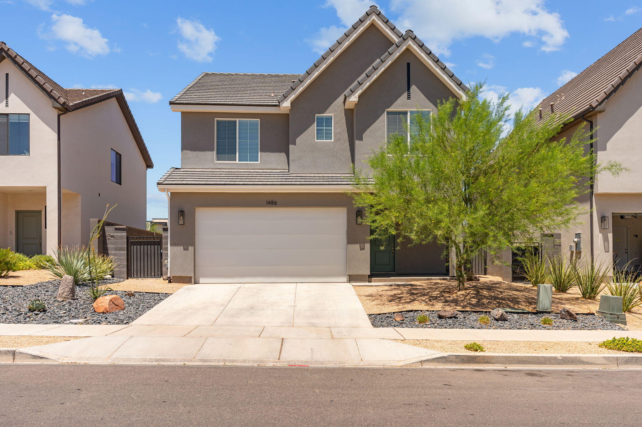 Best Deal in the  Long Valley subdivision, with community pools, pickleball, golf putting course, playgrounds, basketball, and much more. Home is a great floorplan, open plan on the main level. 4 bedrooms, uppstairs, Nice master Bedroom, $20,000 of landscaping including gate and blockwalls, with automatic drip system for plants, and trees, Fully fenced and gated back yard. no neighbors behind you, Good views from the front of home. home is a short walk from the community center with multiple swimming pools, etc. Great community to hang your hat and play. Not far from the lake and sandmountain off roading. Go rock crawling, hicking, wakeboarding, and play. See pictures for more.