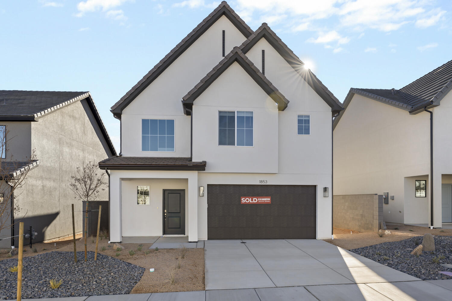 Welcome to our popular Edgewood Plan with 4 bedrooms, 2.5 Bathrooms, and extra storage space in the garage  this home continues to be on of our most popular homes in the community! Quartz Counter Tops! This home in the desirable D.R Horton Long Valley community located in Washington, UT! Enjoy our community pools, hot tub, pickleball courts, 18 hole putting course and more! Ask me about our generous home warranty and smart home package! $5,000 toward closing costs when you use our preferred lender DHI Mortgage. Perfect for First Time Home Buyers or inventors. Interior pictures are of a finished home of the same floor plan and the available home may contain different options, upgrades, and exterior color and/or elevation style. Square footage figures are provided as a courtesy.