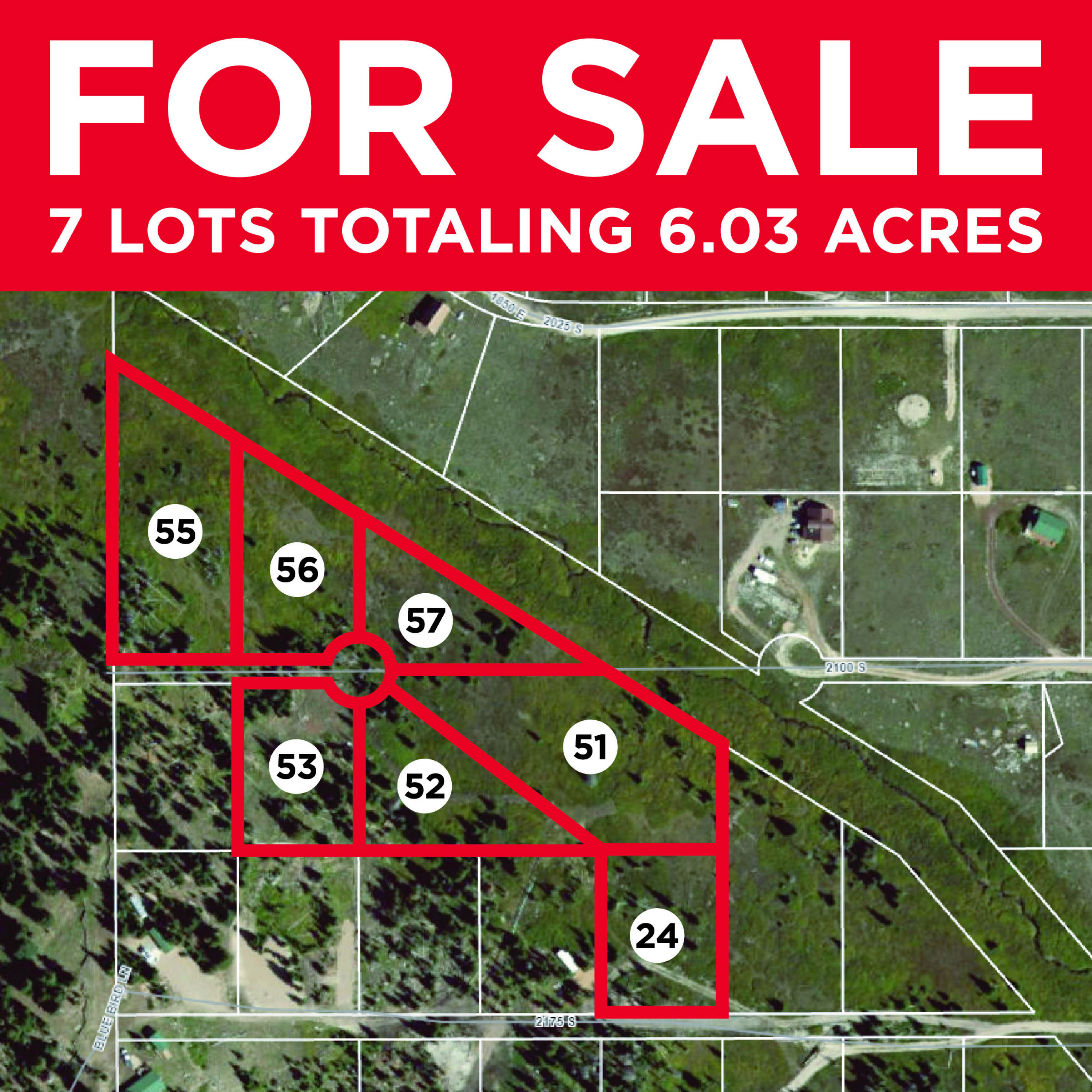 Extraordinary opportunity to own this rare 6.03 acres of mountain property tucked away in the pine and aspen trees with mammoth creek that runs along the north side of the property. Seven individual adjacent lots 24, 51, 52, 53, 55, 56 & 57 in total make this a great option for a family getaway to camp, recreate, or build that mountain cabin you always dreamed of. Just minutes from Brian Head Ski Resort, Panguitch Lake, Navajo Lake, Cedar Breaks National Monument, and so much more! Off grid style living but water is available & can be hauled from the fill station. Seasonal access by vehicle in the summer and by snowmobile in the winter months. Escape the summer heat and city lights in exchange for cool fresh mountain air and star gazing nights.
