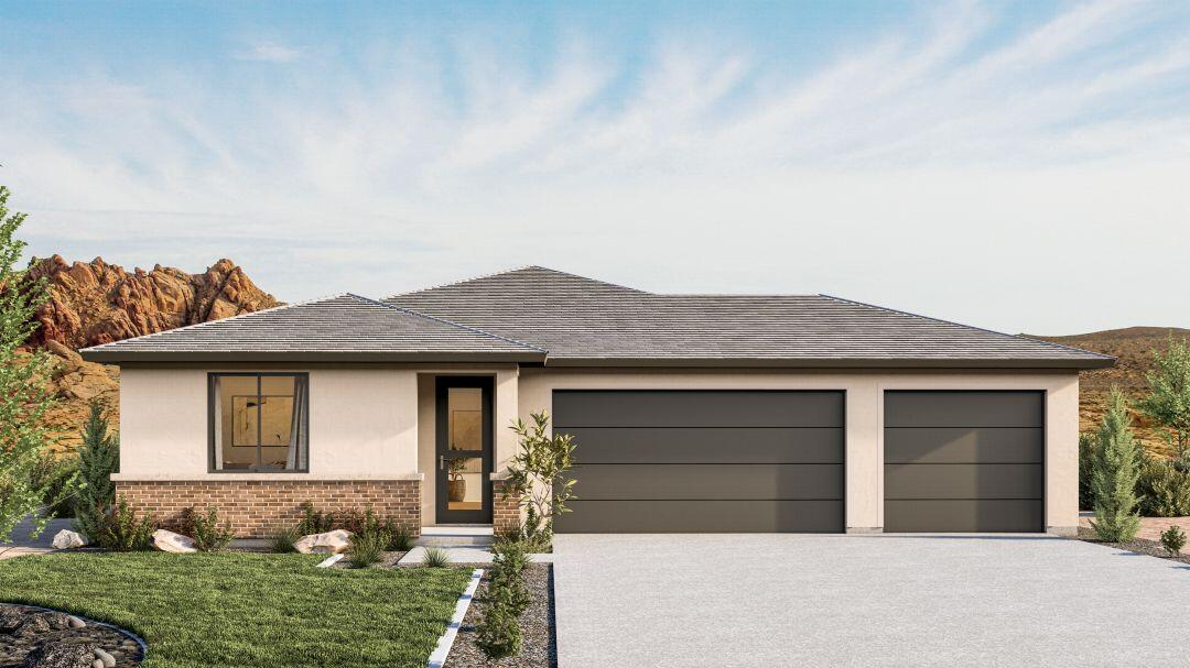 Nearing Completion!! Under Construction - Estimated Completion June 2026. Up to $15,000 available in builder incentives.

BBH Builders presents the Clover Plan, ideally situated on a desirable tiered Lot 107 in the Shooting Star community in Washington City. This thoughtfully designed single-level home offers 1,571 square feet of functional and stylish living space.

The open-concept layout features 10-foot ceilings throughout, creating a bright and spacious feel. The home includes three bedrooms, two bathrooms, and a fully painted three-car garage. The chef-inspired kitchen is equipped with quartz countertops, quality cabinetry, a large island, and a convenient butler's pantry, all seamlessly connected to the great room with a fireplace--perfect for both everyday living and entertaining.

The primary suite provides a private retreat with a walk-in closet, dual vanities, a soaking tub, and a separate shower. Secondary bedrooms are generously sized and each includes its own walk-in closet, offering ample storage throughout the home.

Additional highlights include a covered patio for outdoor enjoyment, upgraded appliances, and a variety of high-quality finishes and upgrades. Located in the desirable Shooting Star subdivision, this home combines comfort, functionality, and modern design in a prime Washington City location.
