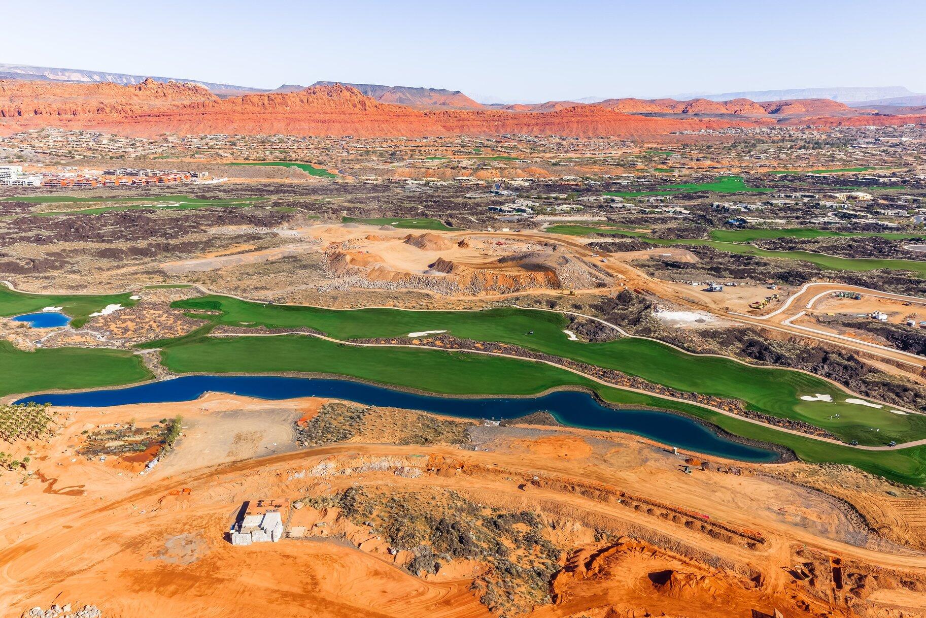 A rare opportunity for the true golf purist, this exceptional 0.72-acre pondside homesite is perfectly positioned along the water on the 13th hole on a flat lot. Enjoy front-row views of championship play on Tom Weiskopf's 73rd and final course design—an award-winning layout, host of the PGA Tour's Bank of Utah Championship, and already ranked among the nation's premier modern courses. One of only six pondside fairway homesites in Silver Reef, this coveted offering combines intimate proximity to the course with the serenity of water frontage, expansive green fairway views, and striking red rock scenery rising in the distance—all with a touch of privacy. Ownership includes Black Desert Club membership with no initiation fee, preferred tee times, and full access to resort amenities including seven dining venues, luxury spa, Championship Pickleball facility and event arena and now under construction, a 5-acre Waterpark with something for all ages, including private adult only areas.

Set within Southern Utah's iconic red rock landscape and just under an hour from Zion National Park, and minutes from Snow Canyon State Park, this homesite offers an accelerated path to refined desert living. Trophy golf properties of this caliber are exceedingly rare.