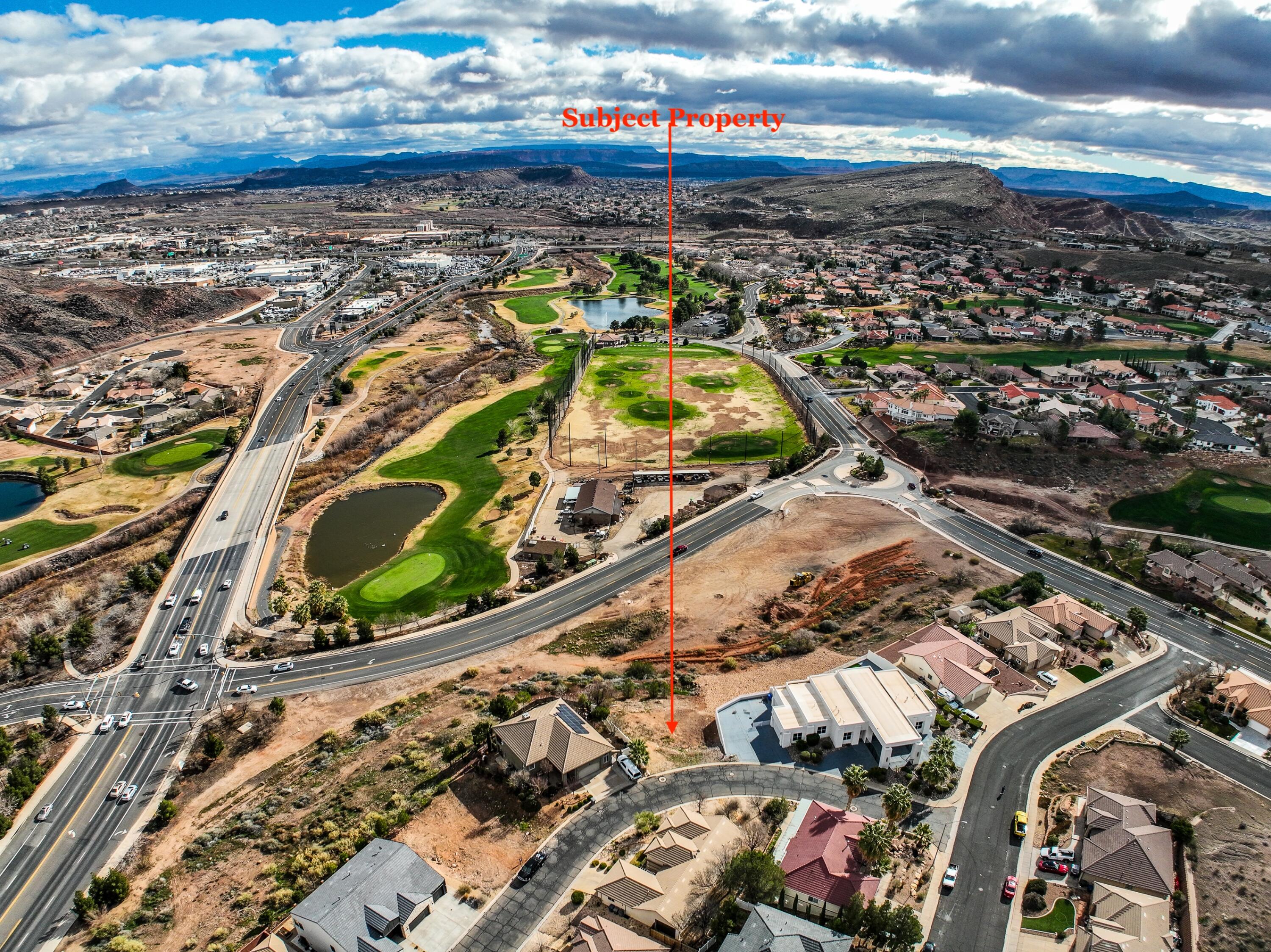 Unobstructed and elevated golf course views, of Pine Valley Mountain and the valley. One of the largest private lots in the subdivision. Amazing location near recreation, trail system, schools and shopping. Soils report available. Bring your own builder. Don't miss this opportunity!