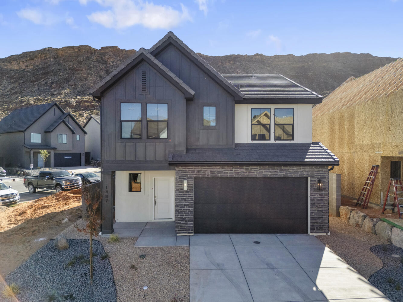 This is our desirable Farmhouse **Corner Lot with AMAZING VIEWS! Bryce floor plan, with 4 bedrooms, 2.5 baths, 2-car garage and loft area!  This home qualifies for special DHI Mortgage financing with closing cost incentives. Long Valley is an upcoming community with amazing amenities including club house, pools, hot tub, pickleball courts, playground, walking and biking trails and so much more! Using Dixie Power, and the home efficiency build of D R Horton homes, this value home is ready for purchase.  Pictures are of a model of similar floor plan, actual finishes, upgrades, or elevation may vary. Square footage is provided as a courtesy and based on building plans.  Please call/text Keri to schedule an appointment and to register guest.