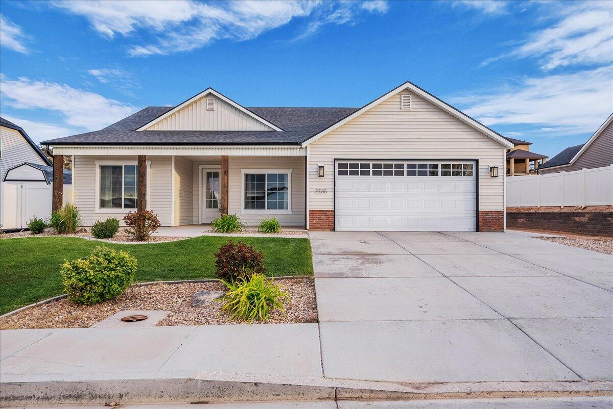 Welcome to 2738 Sterling Dr in Crescent Hills in Cedar City. A prime location just minutes away from shopping, schools, and a beautiful neighborhood setting.

This wonderful single level layout features 3 bedrooms, 2 bathrooms, open great room, well appointed kitchen, large windows with great natural light, included fridge and washer/dryer.

Outside features a partially fenced yard with room to grow and sideyard parking for RV's or trailers.  The attached oversized two car garage is large enough for full size trucks or SUVs or the perfect extra space for bikes, atv's, or workshop.

Schedule a showing today and see this charming move-in-ready home for yourself! Owner Agent.