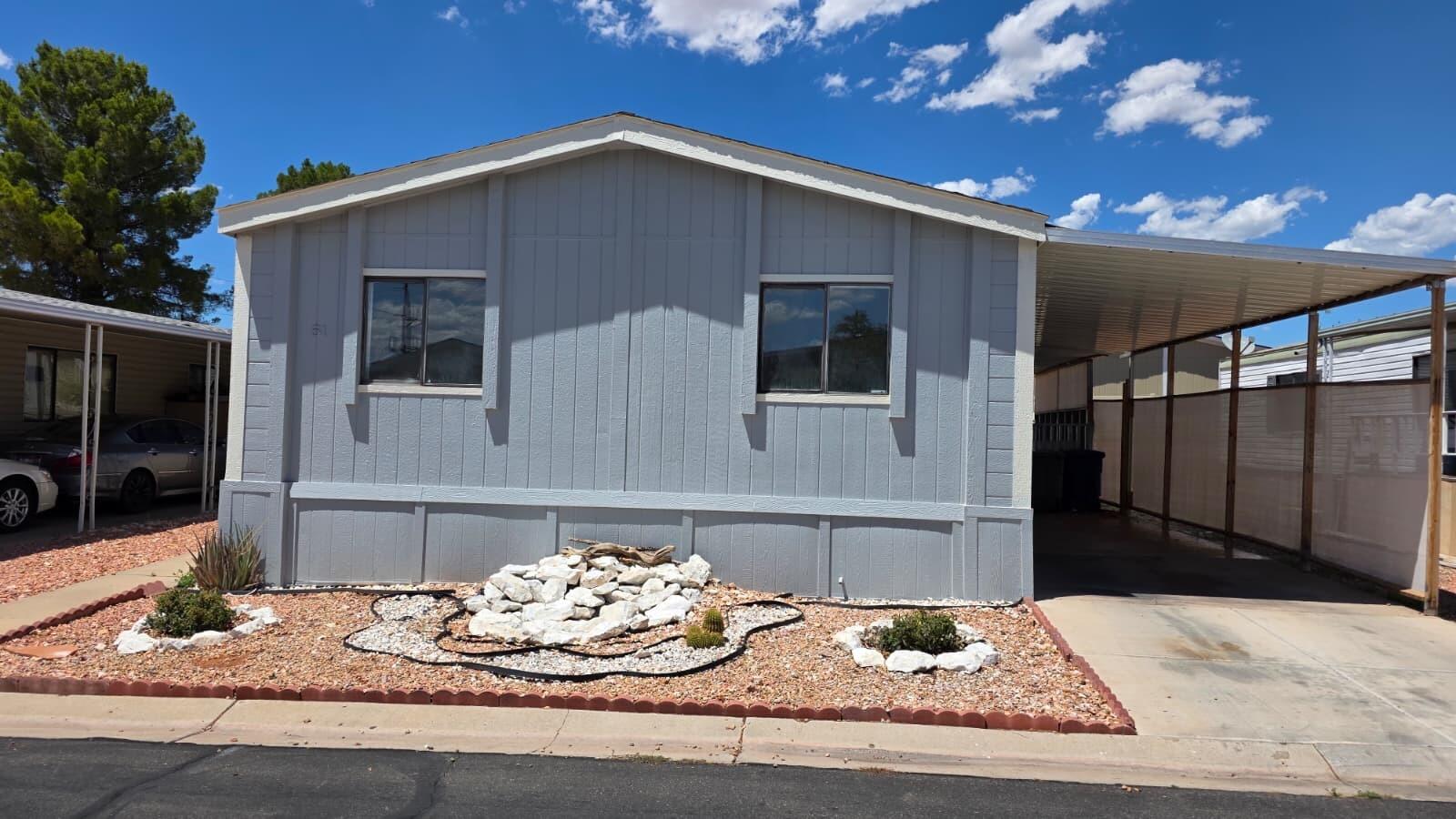 Affordable opportunity! This 1996 manufactured home offers 3 bedrooms and 2 bathrooms with a functional floor plan and plenty of potential for a buyer looking to make it their own. Whether you're a first-time homebuyer, or someone seeking an affordable housing option, this home provides a chance to build equity with a little vision and effort.

The home is situated on a leased lot in Canyon View. Buyer is responsible for completing the community's rental application and must be approved by park management prior to the sale being finalized. Lot rent applies. Buyer to verify all information, including square footage, lot lease terms, and community requirements.