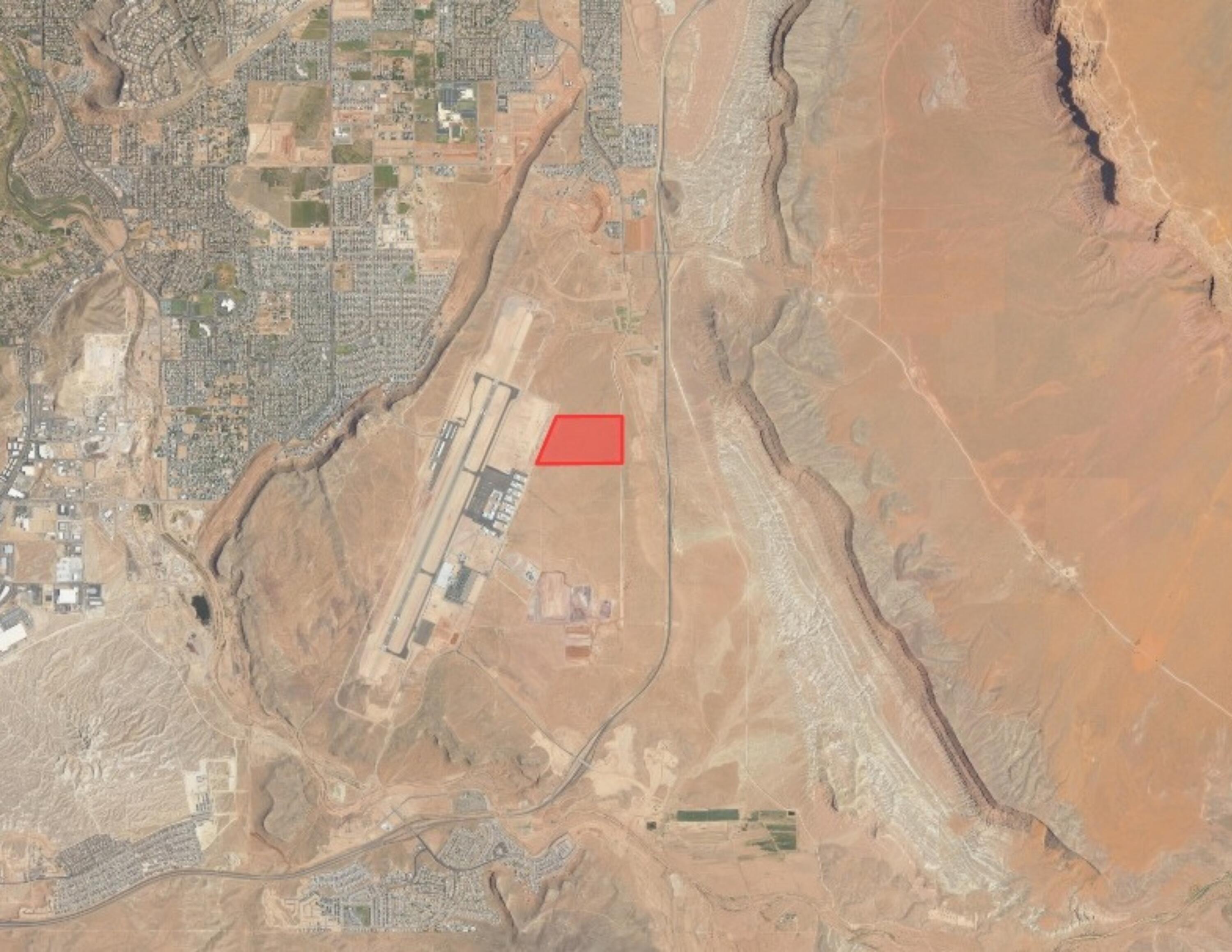 This listing is for 28.25% interest of 82.99 acres in this amazing property with fantastic possibilities. $10psf, $435,620 per acre. Possible runway access for a mixed use sky park. Plenty of details and due diligence already in place. Multiple options of ownership available. Please call for more information and a private showing. Listing information deemed reliable; buyer to verify. Please call for more information and private showing.