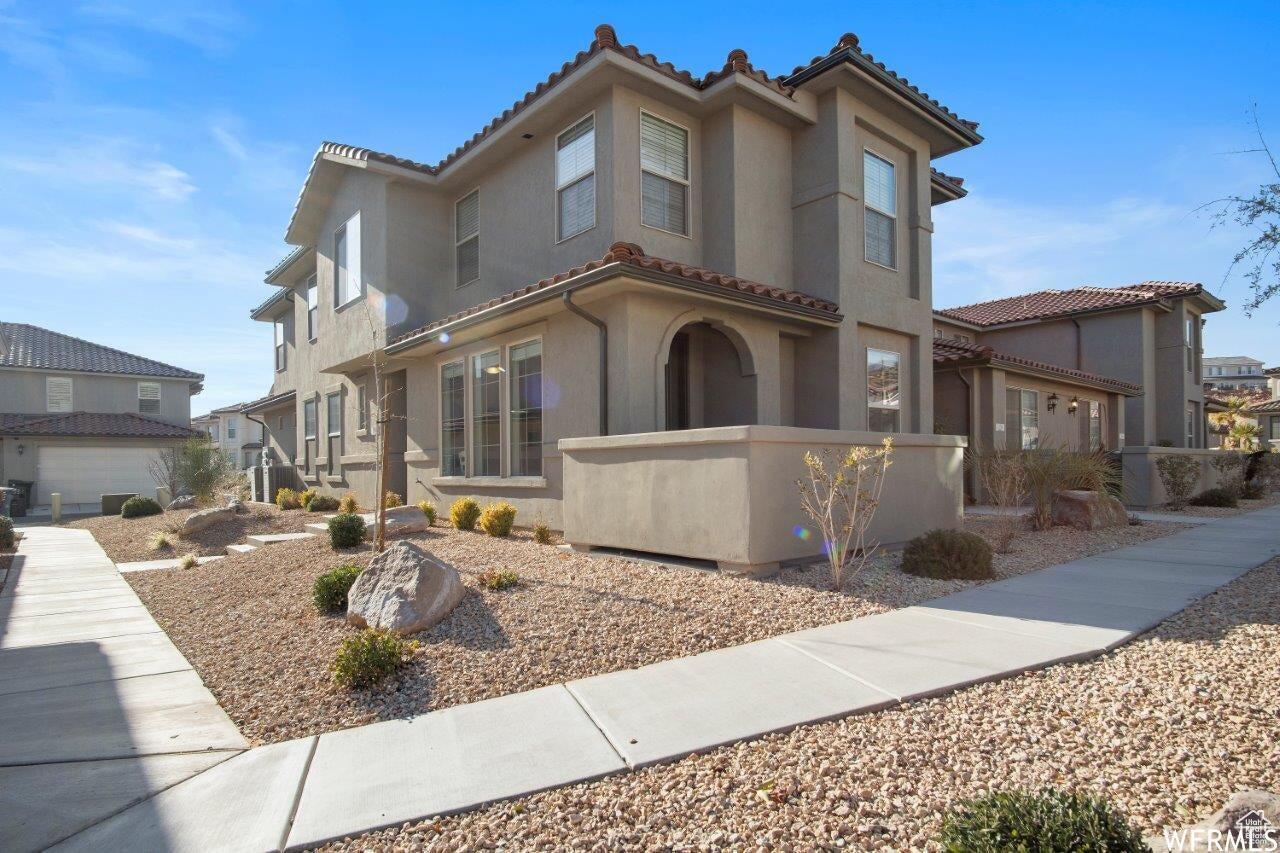 Welcome to this breathtaking turnkey townhome in the coveted Fields community of Washington, Utah -- where effortless luxury meets the ultimate Southern Utah lifestyle!
This beautifully maintained 4-bedroom, 3.5-bath home is move-in ready and showcases modern finishes, thoughtful design, and an inviting open-concept layout. The spacious great room seamlessly connects to a gourmet kitchen, creating the perfect setting for unforgettable gatherings and relaxed daily living.
With two primary suites, the flexible floor plan is ideal for families, multigenerational living, or hosting guests in comfort and style.
Step outside and embrace resort-style living with stunning community amenities: a sparkling pool, hot tub, waterslide, pickleball courts, and a lazy river coming soon. Enjoy low-maintenance living that gives you more time to explore the nearby Red Cliffs Desert Reserve for world-class hiking and mountain biking, or unwind at Sand Hollow State Park with its red-rock scenery, boating, and fishing.
Whether you're looking for your dream primary residence, a family vacation retreat, or a high-performing investment property, this turnkey gem delivers comfort, convenience, and endless Southern Utah adventures. Don't wait -- schedule your showing today and make this extraordinary home yours! Owner Agent