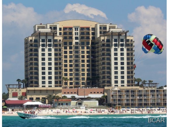 This luxury Gulf view studio is the most affordable way to accommodate four at the beach! Similar layout available in 509 and 1429. Enter thru the African Mahogany entry door to a tiled foyer bordered by a kitchenette and private full bath. Kitchenette has solid wood raised-panel cabinetry, a sink, cook top and vent hood, and under counter refrigerator. King size bed and Queen sleeper sofa. If you haven't seen Origin yet, you've missed one of the best built condos in Panama City Beach! No other resort condominium in this market features hotel design cues...a large entrance motor court, luxurious lobby, and interior corridors with African Mahogany entrance doors and custom logo sconces. Sunrise and Sunset Event Terraces on the 15th floor are perfect for your reception or special event. Your family will love the Theater, Grand Pool Terrace with heated zero-entry pool and hot tub, dining terraces with commercial stainless grills, and onsite rental management. PERFECT LOCATION just one mile East of PIER PARK and the Russell Fields Pier, near Top Golf, across from Sharky's, close to Senor Frogs, Moe's BBQ, Frank Brown Park and less than 20 minutes gate to door from the airport.

Updated professional photos coming soon!

INFORMATION CONTAINED HEREIN IS DEEMED RELIABLE, BUT NOT GUARANTEED. SHOULD BE VERIFIED BY BUYER. SUBJECT TO ERRORS, OMISSIONS, PRIOR SALE, CHANGES OR WITHDRAWALS WITHOUT NOTICE