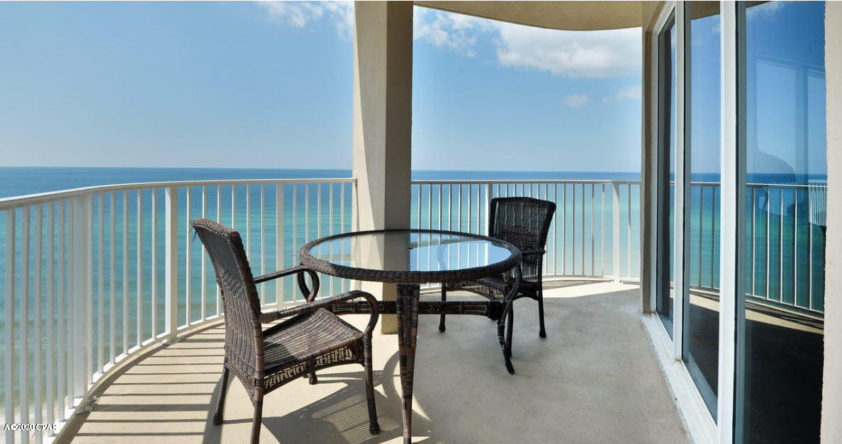 CURRENTLY UNDER CONTRACT, SELLER ACCEPTING BACKUP OFFERS. Have you been wanting to wake up to an amazing sunrise?  Then you want to see Tidewater Beach Resort Unit 917!  This 3 bedroom 3 bath with bunk East end corner unit features ceramic tile in the living areas, upgraded cabinetry, granite counter tops, stainless kitchen appliances, white tile backsplash in kitchen, full size front-loader washer/dryer and THE VIEW!!!  This unit also comes with two outdoor storage units!  This unit is on a premier floor (not too high not too low, it's just right) in a Premier Property!  Schedule a showing today!