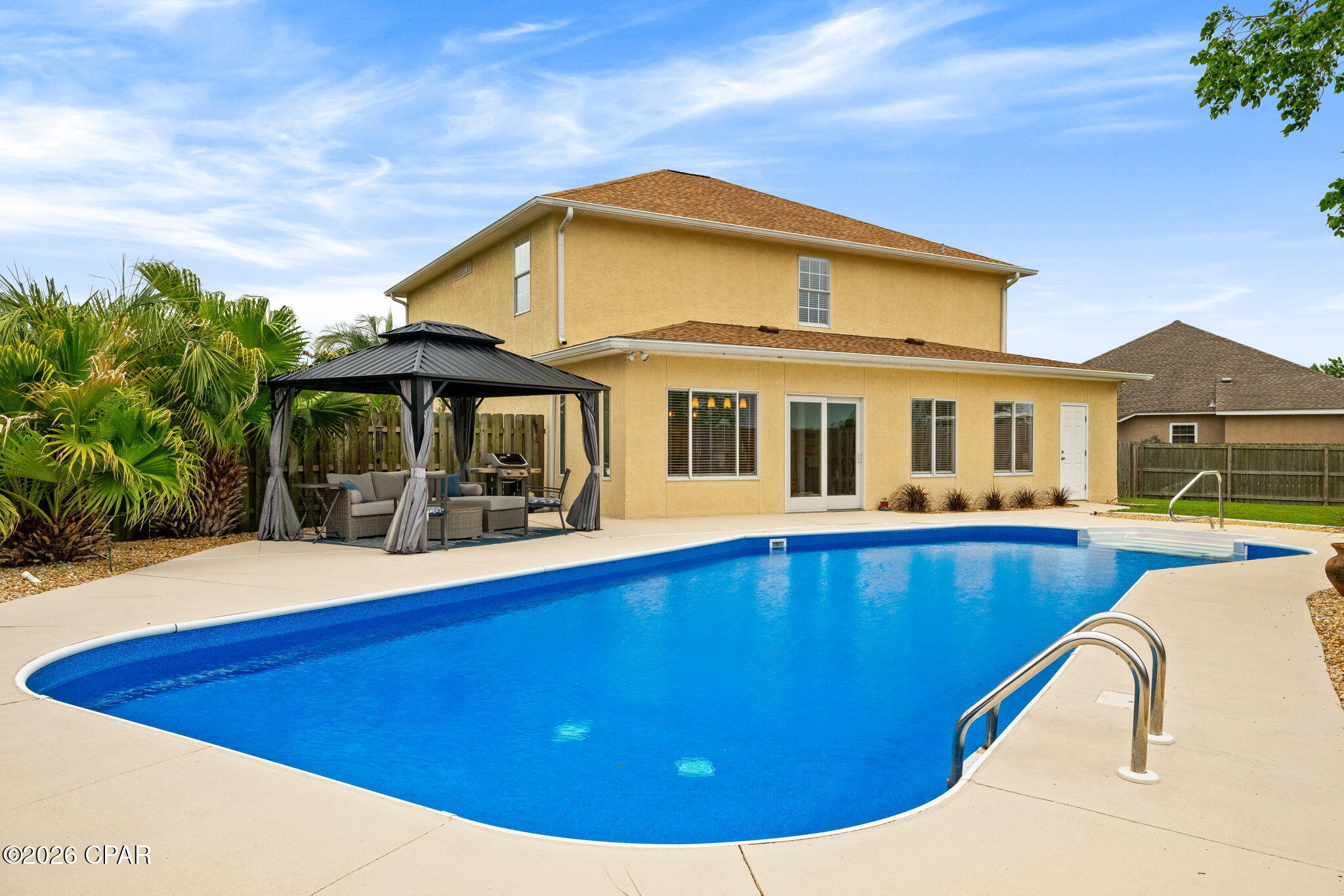 METICULOSULY Cared For, and one of the LOWEST PRICED per sq/ft 4-bedroom homes with a pool in all of Panama City!!!

With all the incredible updates, it's hard to believe that this price is real. But rest assured... these original owners have spared absolutely no expense in ensuring this custom-built home is ready to create amazing lifelong memories for its next loving family. 

From the moment you step inside, you find yourself instantly greeted with soaring ceilings, endless natural light, and a feeling of ''home''  that you simply don't find in most places. 

From the newly updated tile flooring, to the completely remodeled bathrooms, to the fresh paint and updated fixtures throughout... this thoughtfully designed home offers everything you could dream of - and so much more. And the master bedroom is truly a sight to behold!!!  You simply will not find a larger room with limitless space when it comes to winding down in the evenings.  

And if you are in Florida because of the impeccable weather, then the backyard is a peaceful oasis unlike any other home in the area. Perfectly landscaped and offering incredible privacy, you will entertain worry free for years to come with a refreshing in-ground saltwater pool (featuring a brand new liner and freshly painted pool deck) and an all-new aluminum hardtop gazebo! 

The exterior has an all-new roof, the attic has been updated with spray foam, and the entire home has been freshly painted with an incredibly durable ''rubberized'' stucco paint - meaning that you will enjoy low utility bills and carefree homeownership for years to come!

Perfectly situated on a peaceful cul-de-sac in the highly desirable Northshore community, this pristine home is within a few minutes to everything you might need, all while being nestled into one of the most established yet peaceful areas of town. 

Please go take a look at all the other homes available... Don't just look at the pictures, actually go and see how each of them ''feel.'' Then, please come be our guest. Simply walking in the door, you will know in your heart that this one truly is special in every way possible.

Welcome Home!