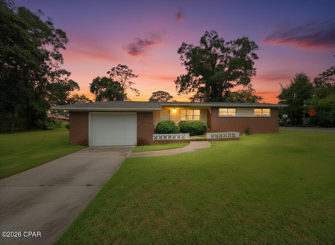 Charming Brick Home on a Spacious Corner Lot in the Heart of Bonifay!

Welcome home to this well-maintained 1,580+/- square foot brick residence situated on a generous corner lot in the charming community of Bonifay Florida. Offering solid construction, major system updates, and endless potential, this property is the perfect opportunity for buyers looking to create a home that reflects their own style and vision.

Step inside and discover a versatile semi-open floor plan designed for both comfortable everyday living and entertaining. The home features a welcoming formal living room accented by beautiful built-in wood bookcases, creating the perfect space for displaying treasured collections, family photos, or creating a cozy reading retreat.

Just beyond, you'll find a spacious family room conveniently located adjacent to the kitchen and dining area, allowing everyone to stay connected while preparing meals, hosting holiday gatherings, or enjoying game day with friends and family. The thoughtful semi-open layout offers the best of both worlds--defined living spaces with an open, inviting flow that today's buyers appreciate.

While the home is ready for cosmetic updates and personal touches, many of the major systems have already been updated, giving buyers confidence and peace of mind.

Outside, the spacious corner lot provides plenty of room for outdoor activities, gardening, entertaining, or simply relaxing under the Florida sunshine. The property's established setting and mature surroundings add to its timeless appeal and curb appeal.

You will enjoy easy access to major highways. Plus, the stunning beaches of Florida's Emerald Coast are just a scenic drive away, making weekend getaways a breeze.

Whether you're a first-time buyer, growing family, retiree, or investor, this home presents a fantastic opportunity to own a solid brick residence with major updates already completed. All that's missing is your personal touch to make it truly shine.

Don't miss your chance to own this charming Bonifay property--schedule your private showing today and imagine the possibilities!

*Please note Virtual staging and editing has been used to highlight features of the property