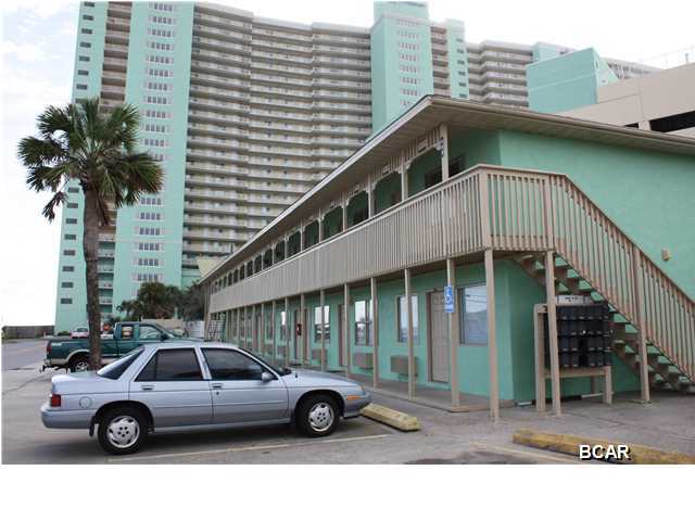 Located just a stroll from the Gulf, this efficiency unit has been freshly painted and comes FURNISHED with ALL UTILITIES INCLUDED IN RENTAL AMOUNT. Carpet in the living area and wall mounted a/c unit. The complex has an on site laundry room with washer and dryer and bbq/picnic area. APPOINTMENT ONLY.