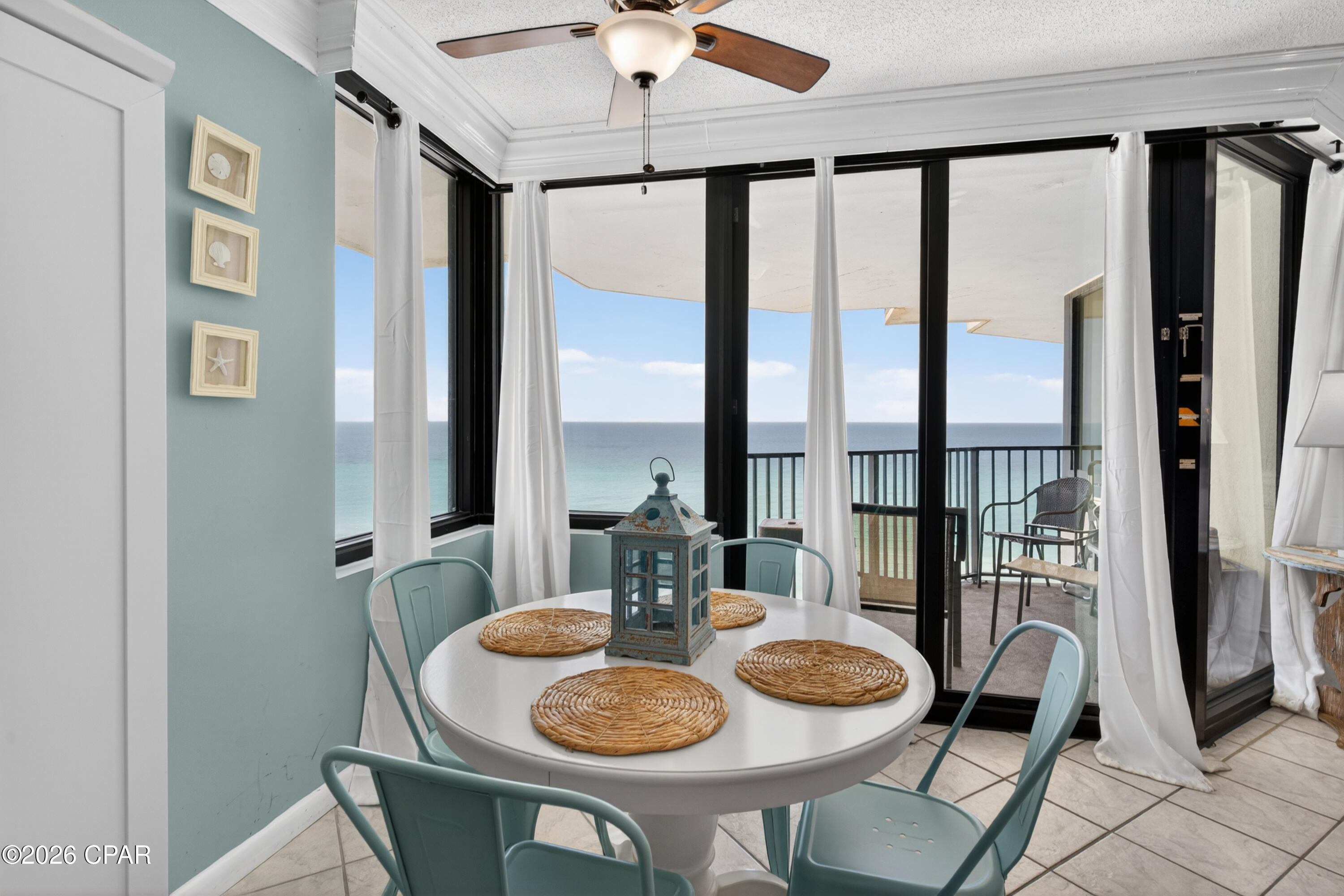 HOLY SMOKES THE VIEW FROM HERE IS AMAZING! GULF FRONT AND HIGHLY DESIREABLE 11TH FLOOR UNIT ON THE SHADY EAST TOWER STEPS TO THE WHITE SANDY BEACHES OF PANAMA CITY BEACH! OVERLOOKING EAST POOL AND AMAZING VIEWS EASTWARD TOWARDS THE NEW TOOTSIES BEAR BAR AND CLUB! You also are right next to the EAST POOL and the picnic area with grills, restrooms and the gate to the beach! Walk to Pineapple WIlly's for lunch and dinner and to see the absolutely AMAZING SUNSETS EACH NIGHT right in front of your unit! SUNBIRD has been renovated, painted, new tennis courts and pickle ball, and fitness center upgrades! BUILDING INSPECTION/MILESTONE INSPECTION COMPLETED AND SPECIAL ASSEMENTS HAVE BEEN PAID.  This is also walking distance to Pizza, Ice cream, Parlour donuts, Waffle House and shopping at SUPER WALMART right up the street! Take in the very best of Panama City Beach from this location! Captain Andersons Marina and restaurant only 10 minutes, Golfing is 5 minutes away, fun with PUTT-PUTT, RIPLEYS adventures, BOWLING AT 810 ENTERTAINMENT AND SPORTS BAR across the street and even more are at your fingertips! New restaurants and bars opening daily! Walk the beach to the NEW TOOTSIES ORCHID LOUNGE opening MAY 1, featuring LIVE MUSIC! Deep Sea Fishing, Dolphin cruises and fun in the sun await you! Bring your sunscreen and your binoculars and LET'S GET STARTED ON YOUR DREAMS OF OWNING AN AFFORDABLE BEACH CONDO ON ONE OF THE WORLD'S MOST BEAUFITUL BEACHES! CALL TODAY!