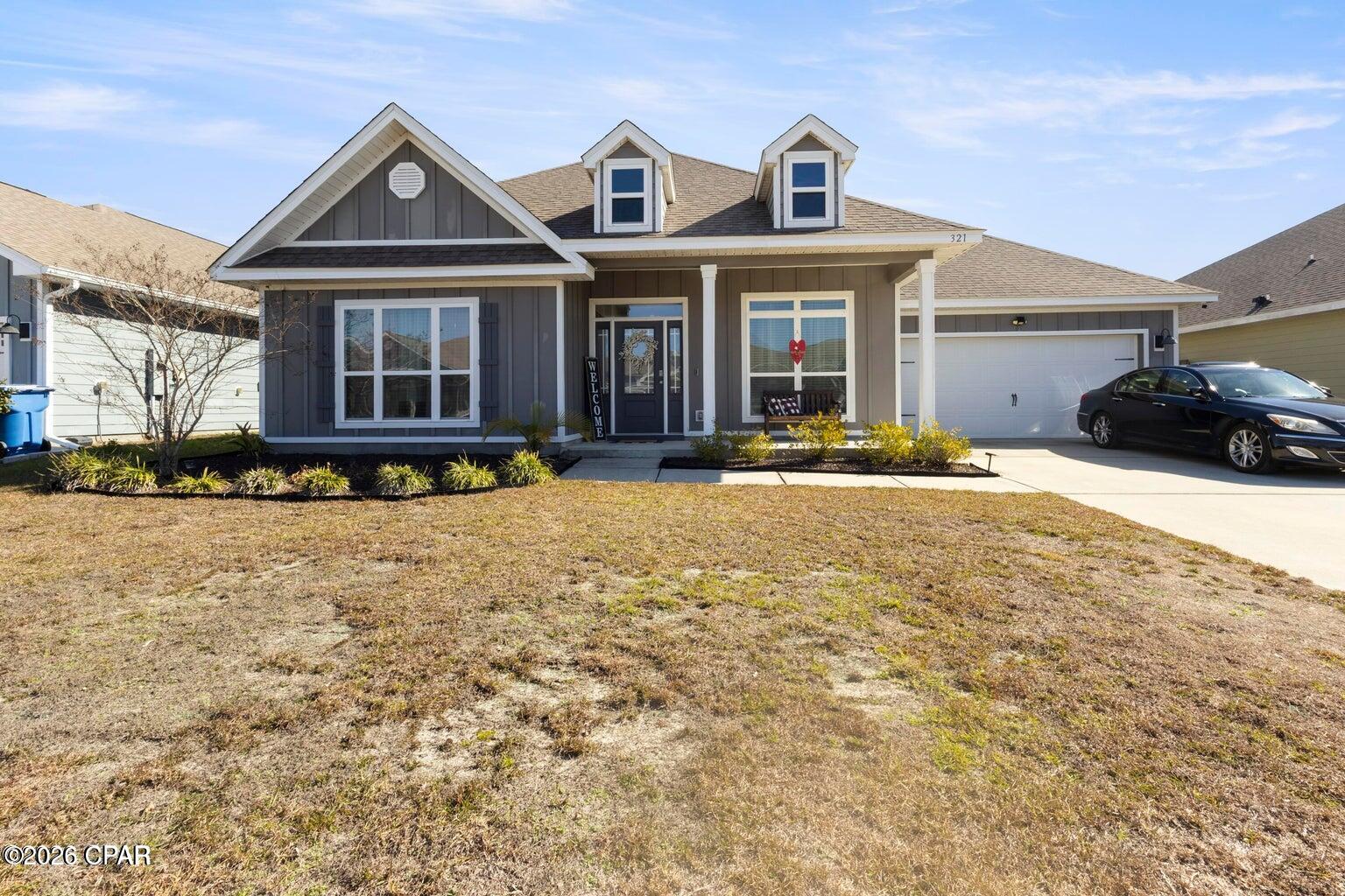 Discover this spacious 5-bedroom, 3-bath home in Panama City, FL, located in the Bridge Harbor community. The kitchen features a center island and stainless steel appliances, providing a functional hub for meal prep and entertaining. Bedrooms offer carpeted flooring for added comfort, while master bathroom includes a walk-in shower, a soaker tub, and a double vanity for convenience. Thoughtfully designed living spaces and community location make this property a practical option for those seeking comfortable, well-equipped housing.
