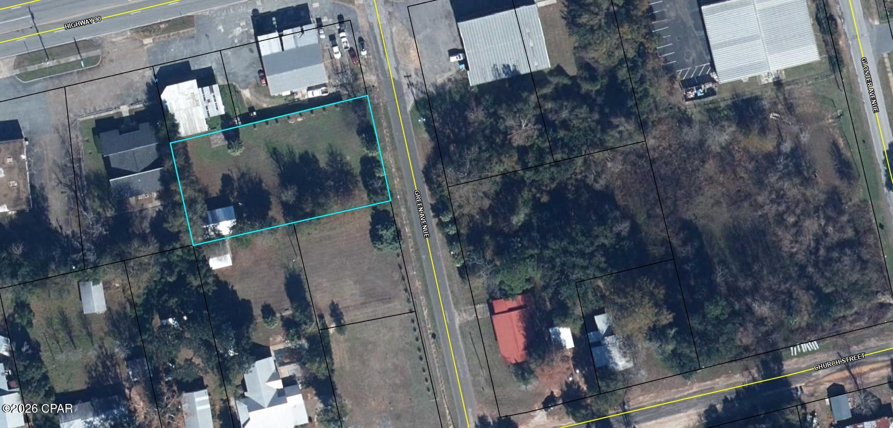 Nice lot located in Sneads, Fl with 42 X 24 Enclosed pole barn.  Water and Electric to barn.